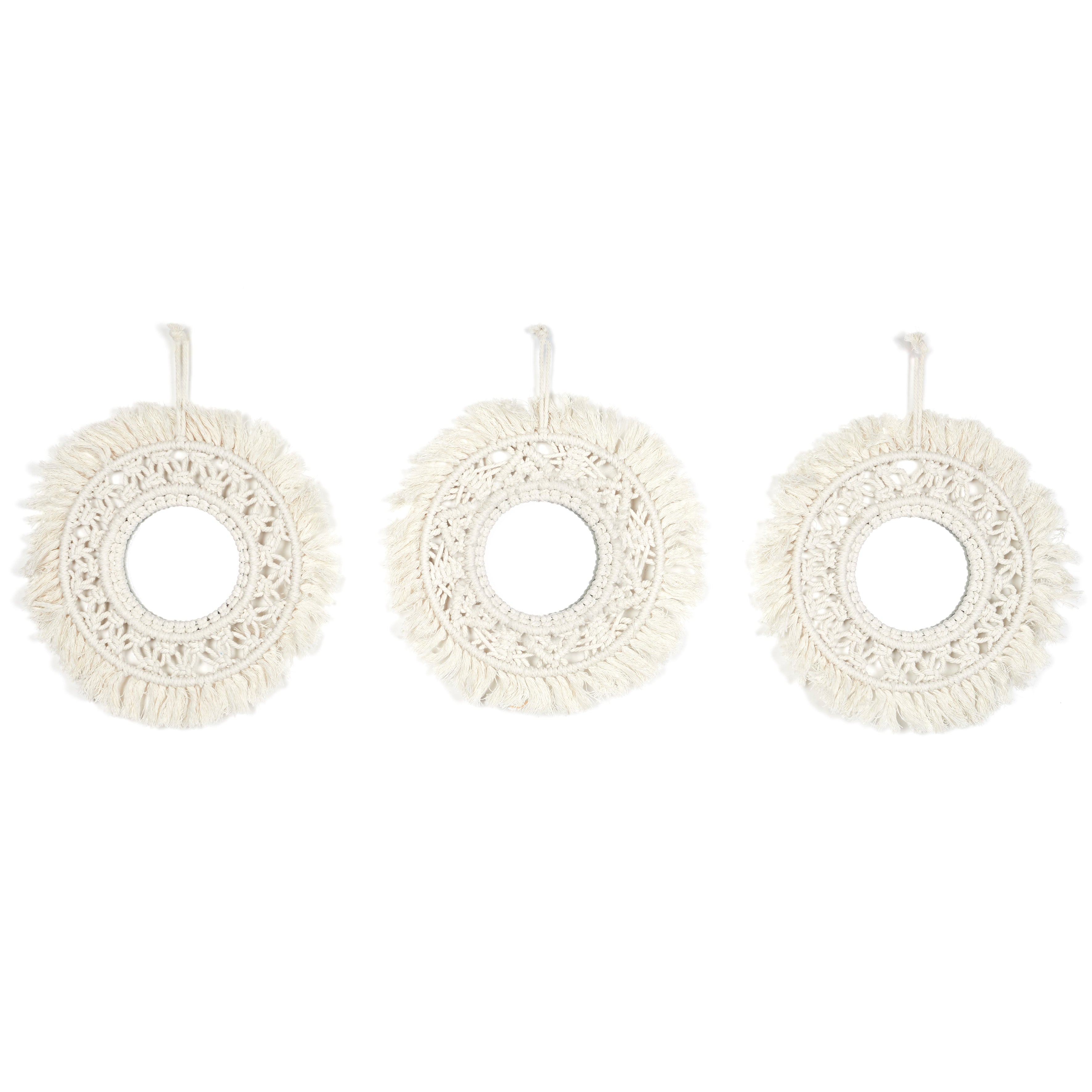 MIROIR X3 BOHO H28CM