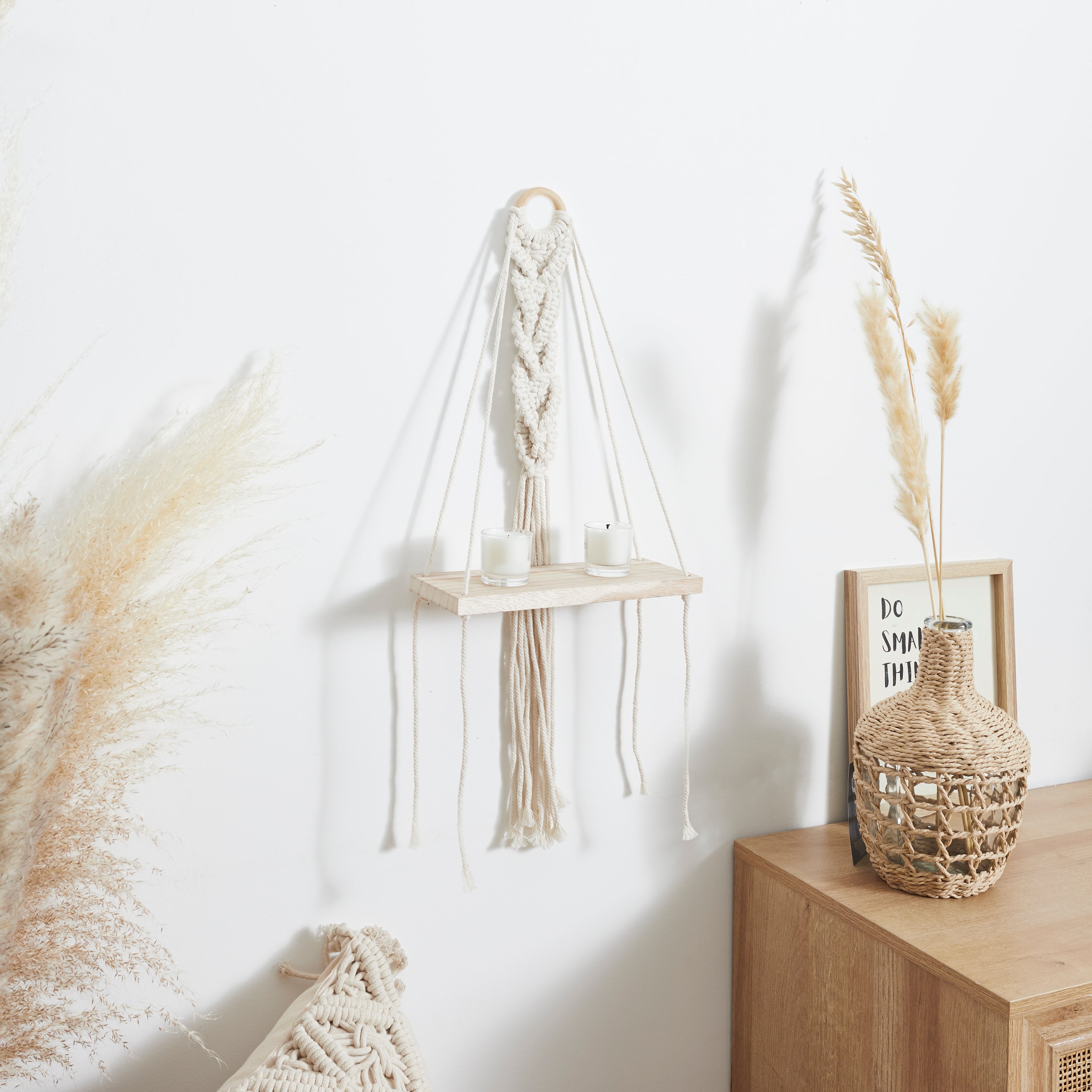 ETAGERE L25CM DECO BOHO