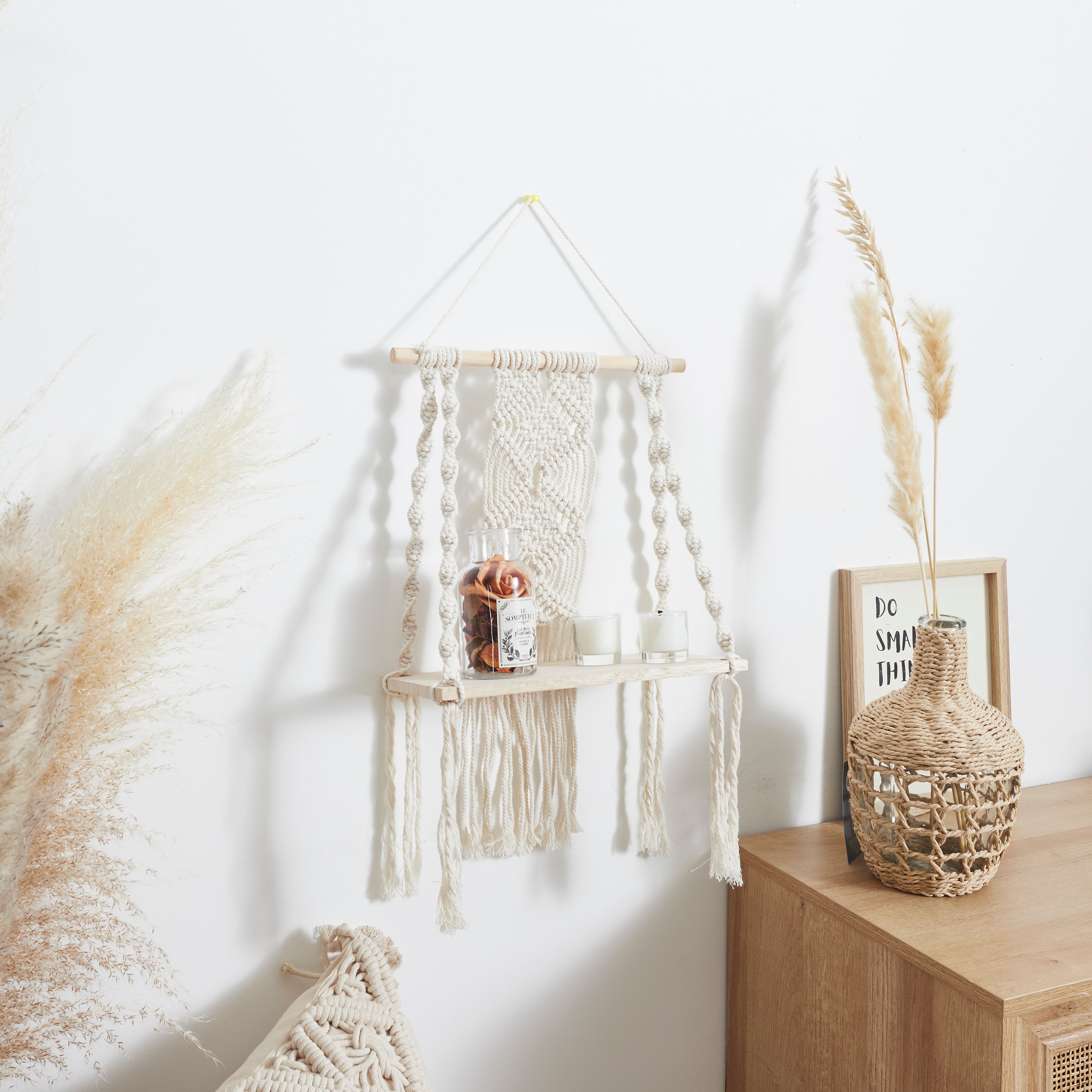 ETAGERE L30CM DECO BOHO