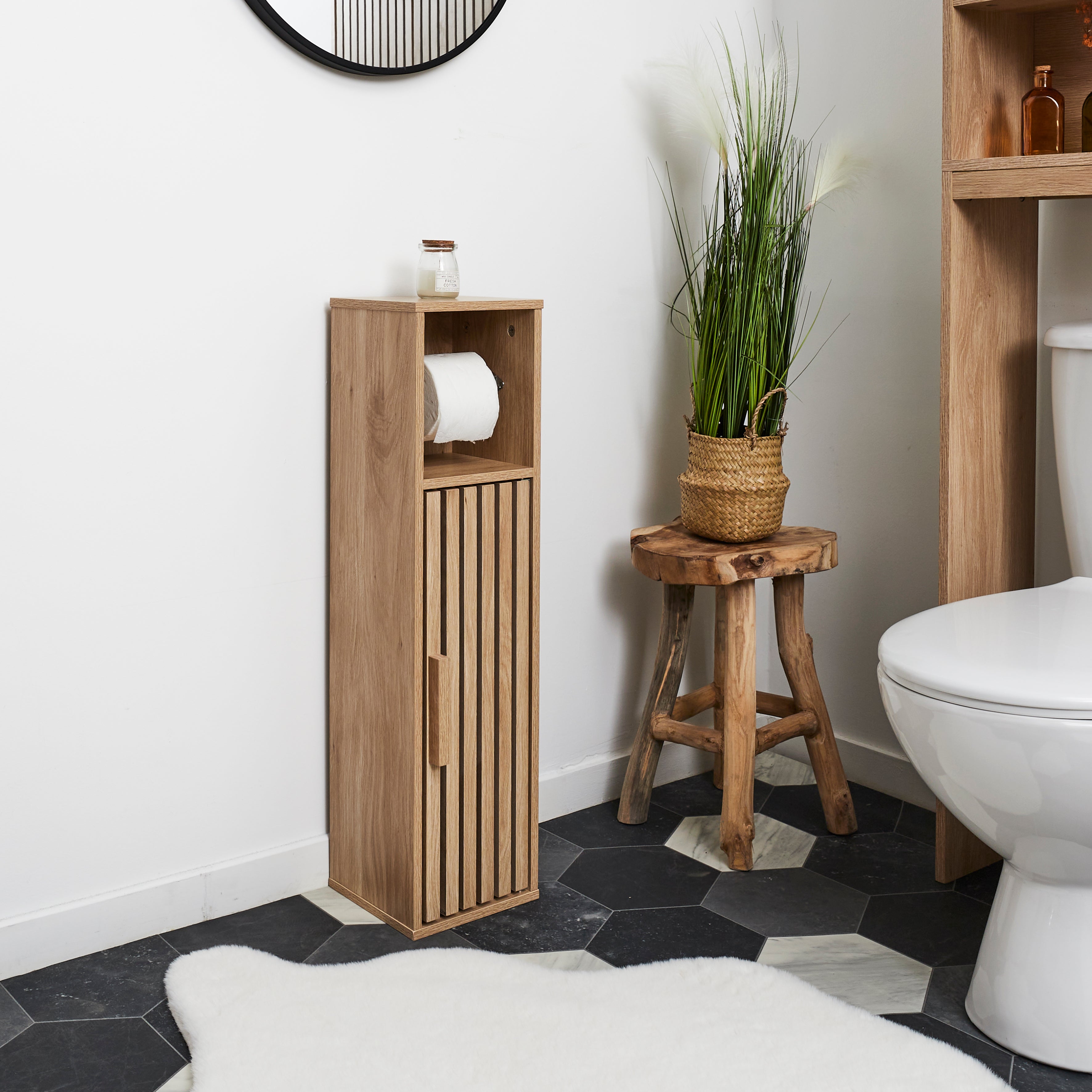 MEUBLE DEROULEUR PAPIER WC KLAUS