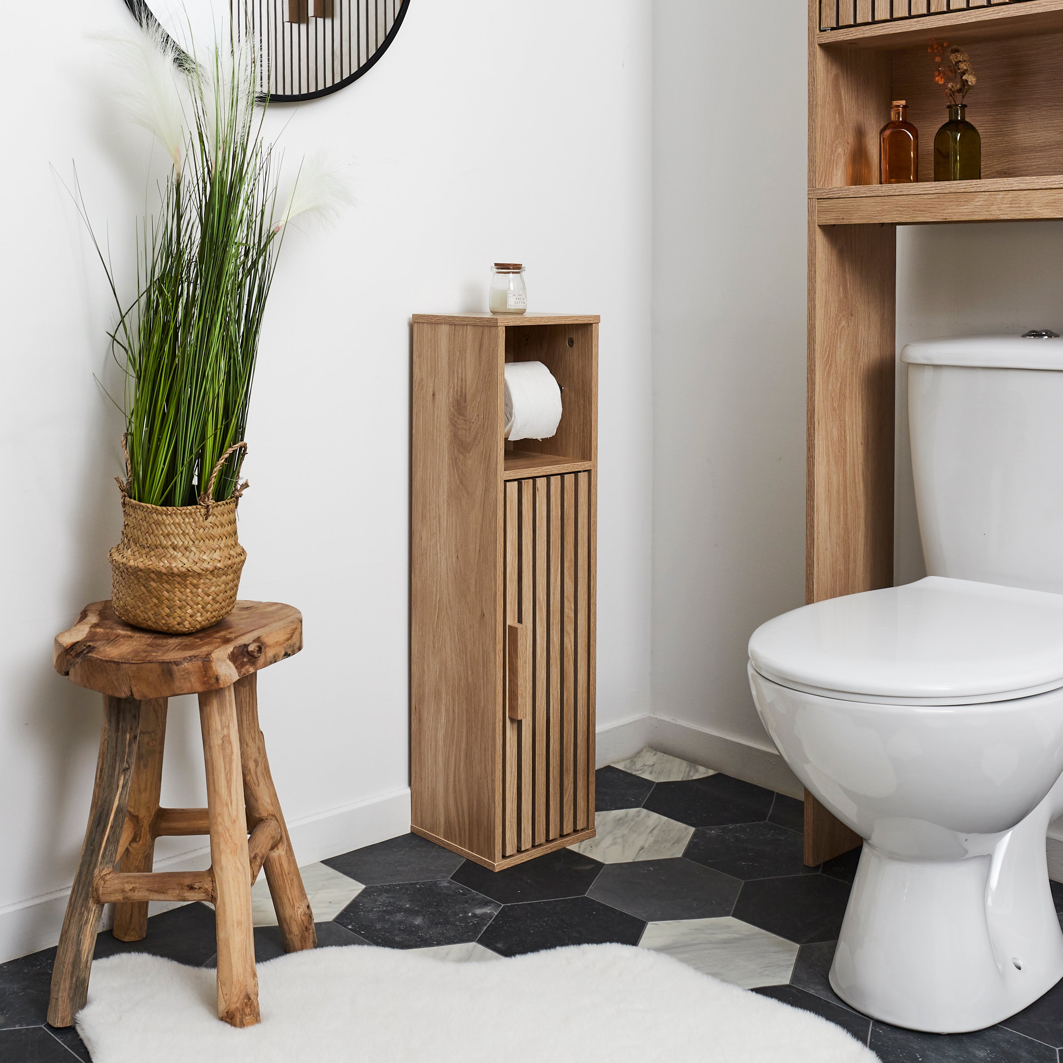 MEUBLE DEROULEUR PAPIER WC KLAUS