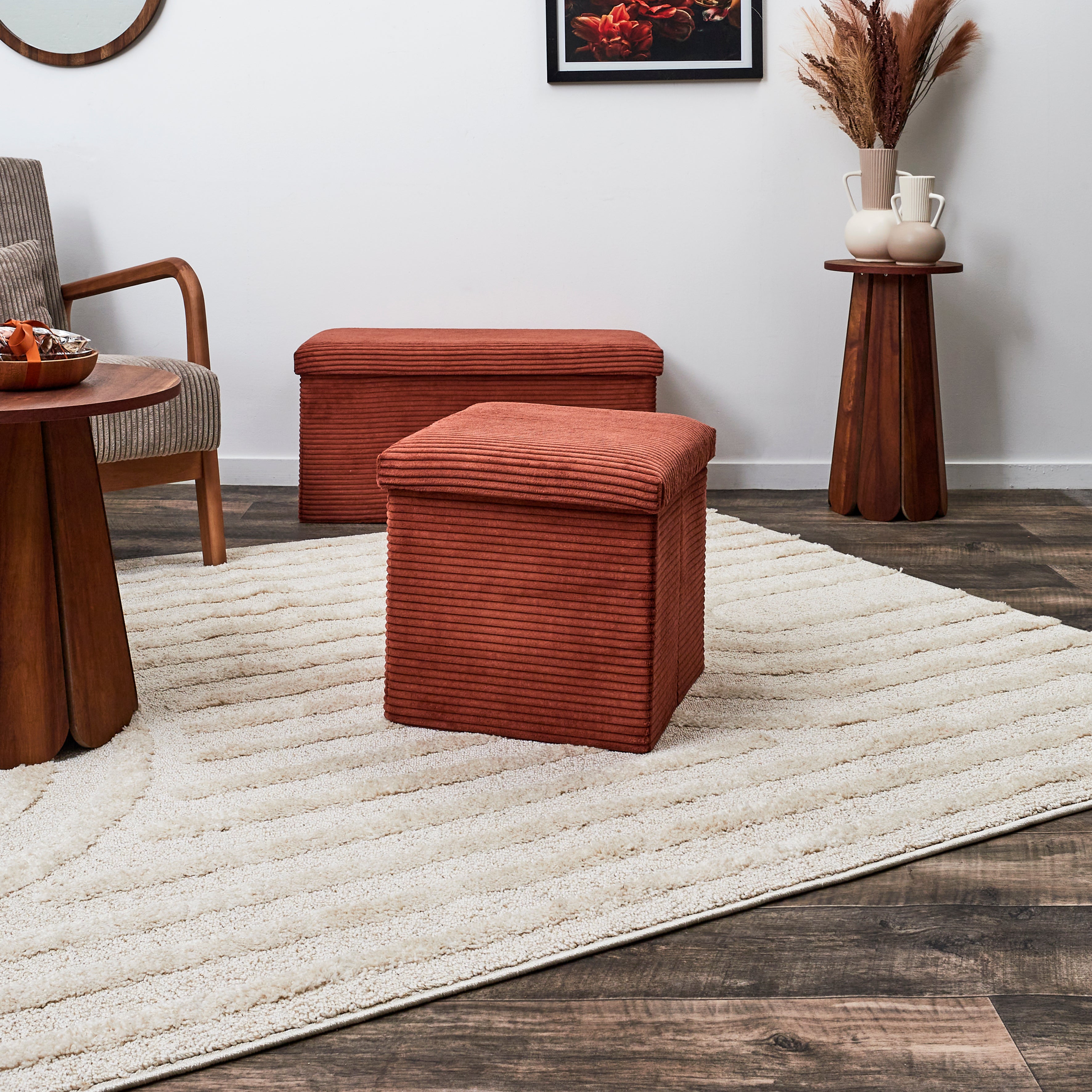 COFFRE POUF PLIABLE COTELE SCOTT TERRA