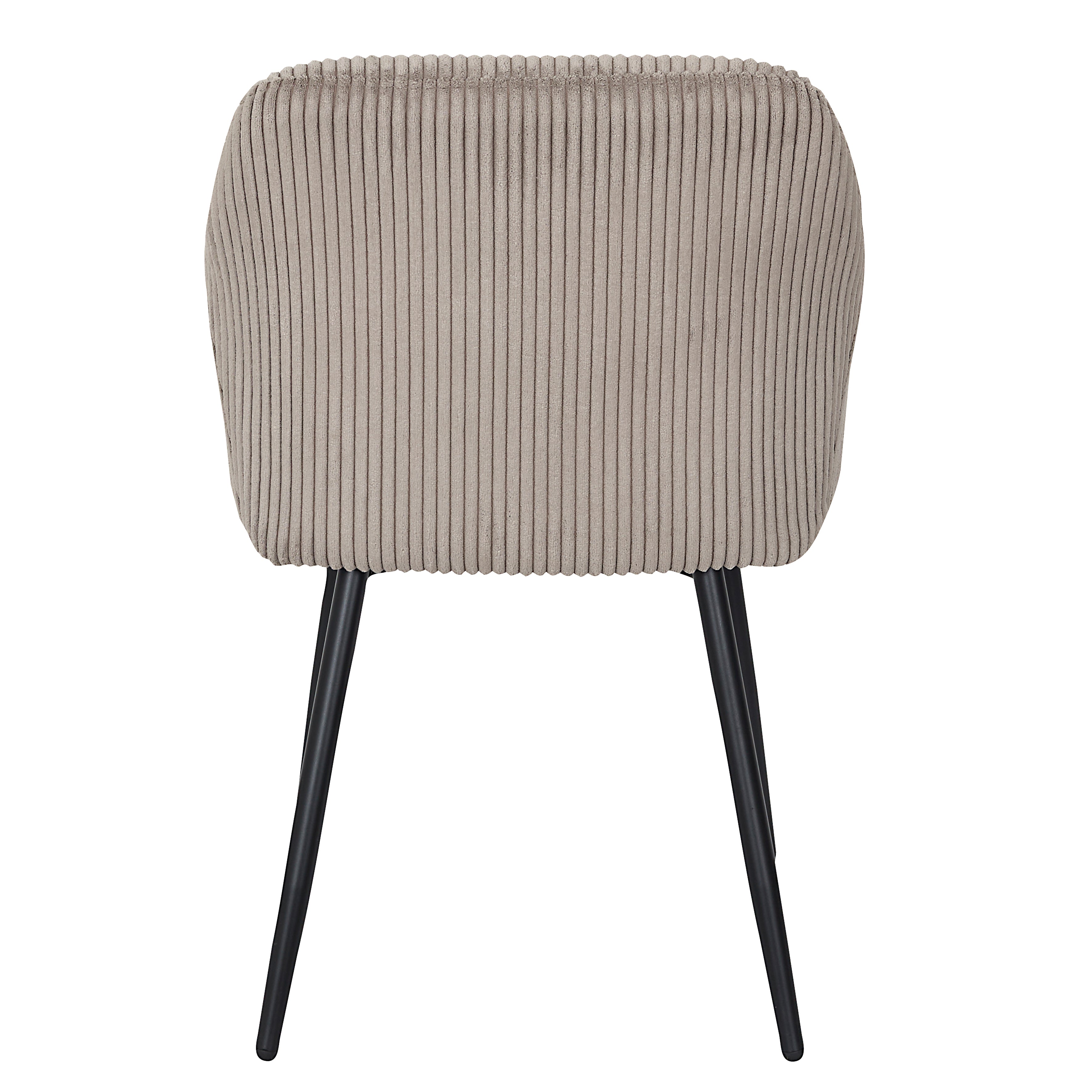 FAUTEUIL COTELE SCOTT TAUPE - LOT DE 2