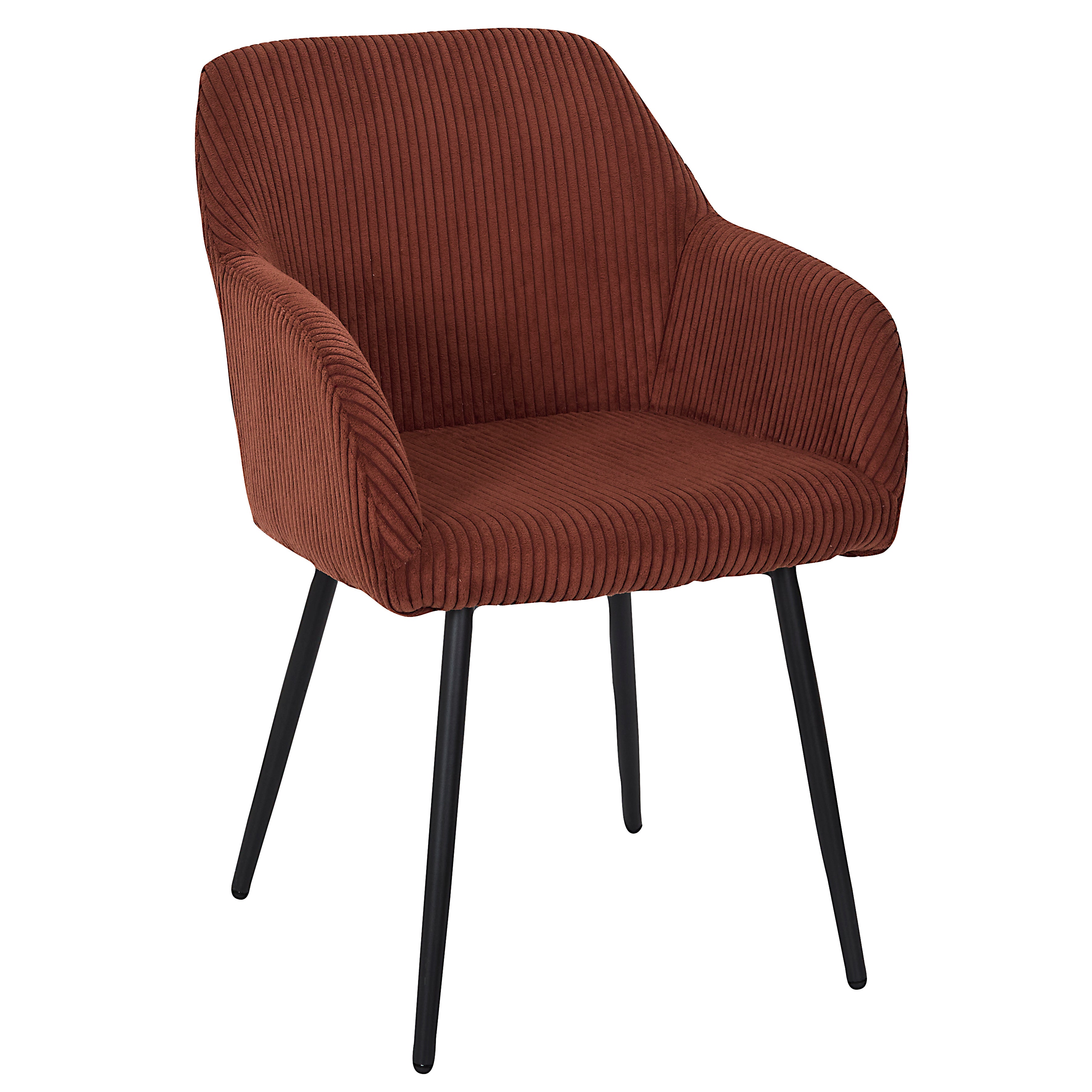 FAUTEUIL COTELE SCOTT TERRACOTTA - LOT DE 2