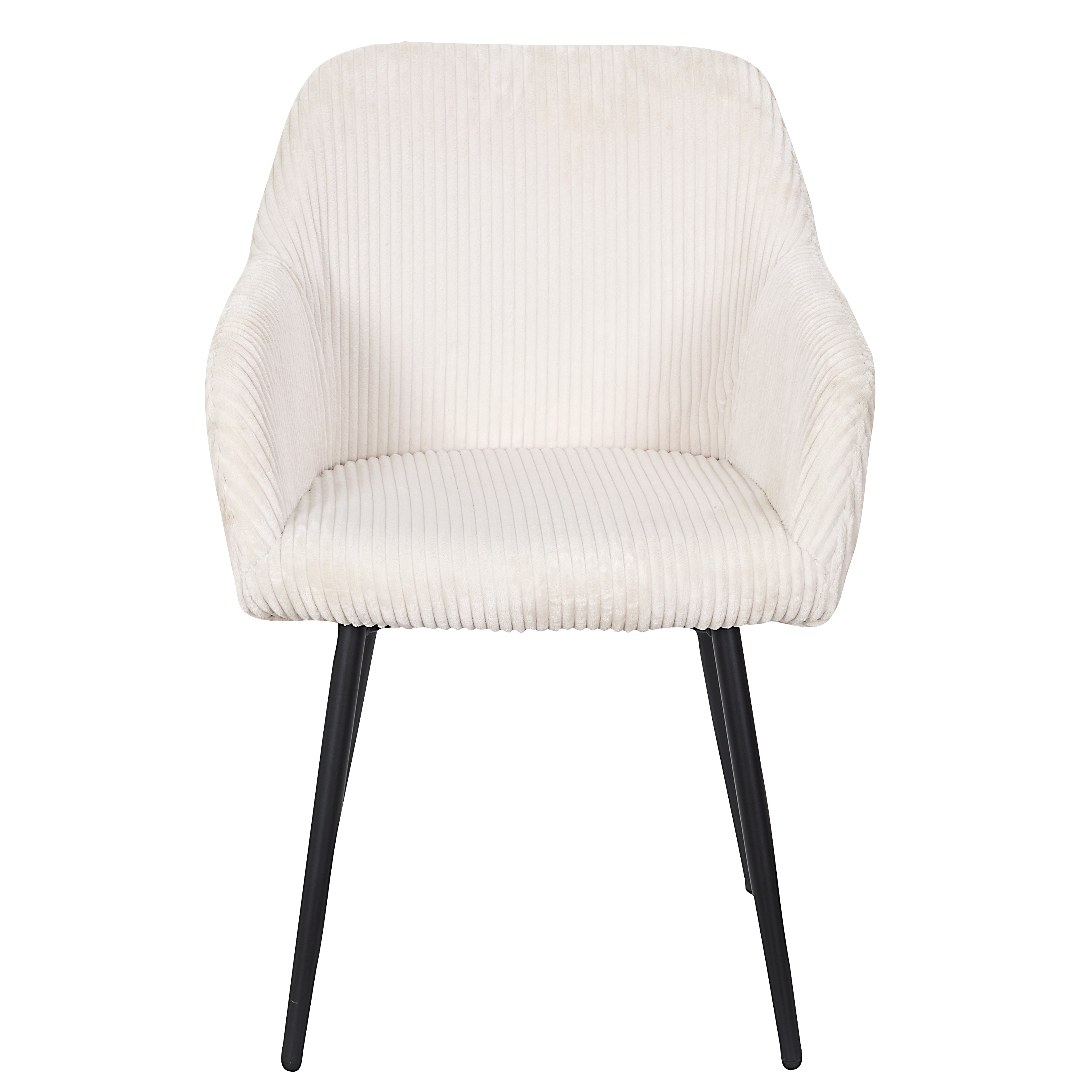 FAUTEUIL COTELE SCOTT BEIGE - LOT DE 2