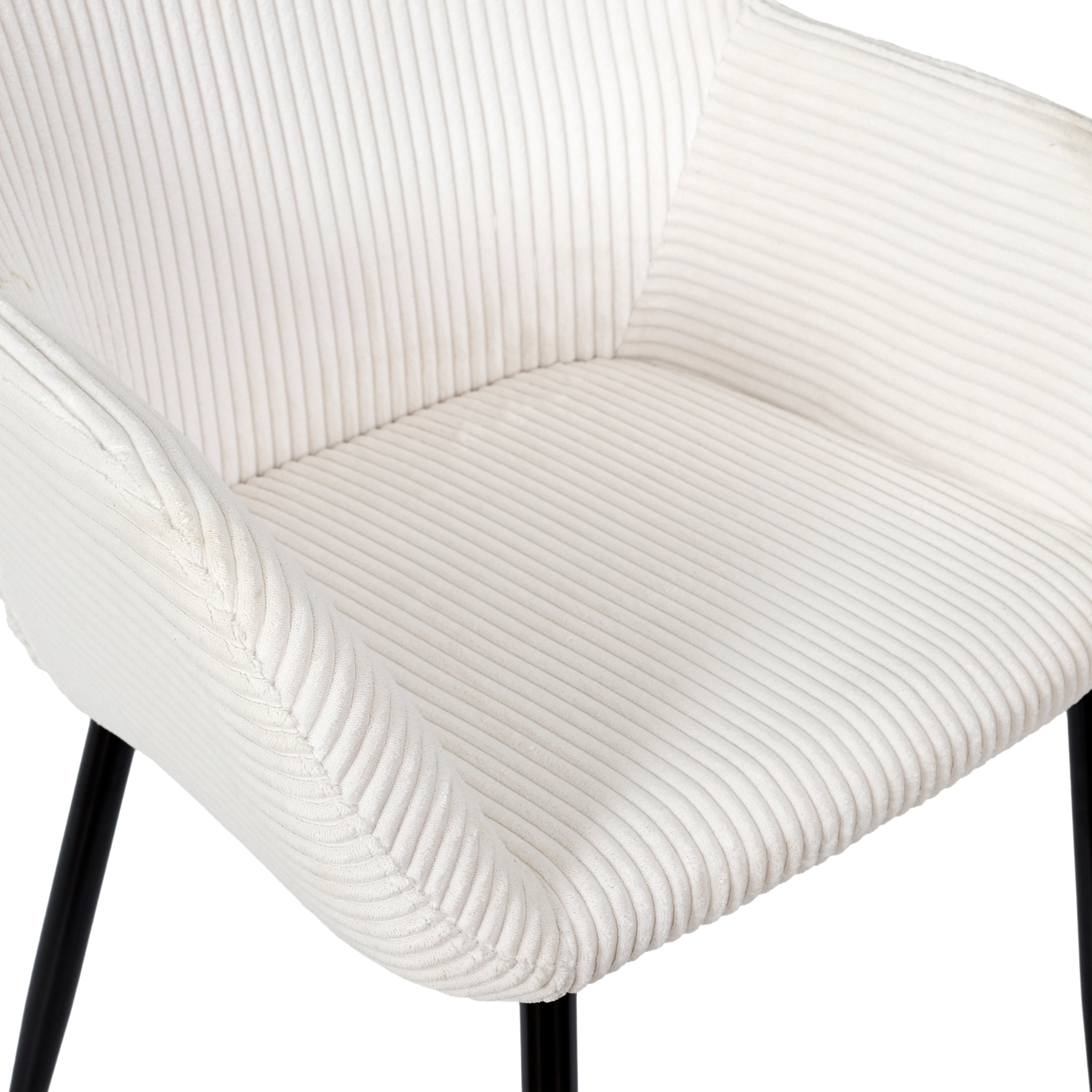 FAUTEUIL COTELE SCOTT BEIGE - LOT DE 2