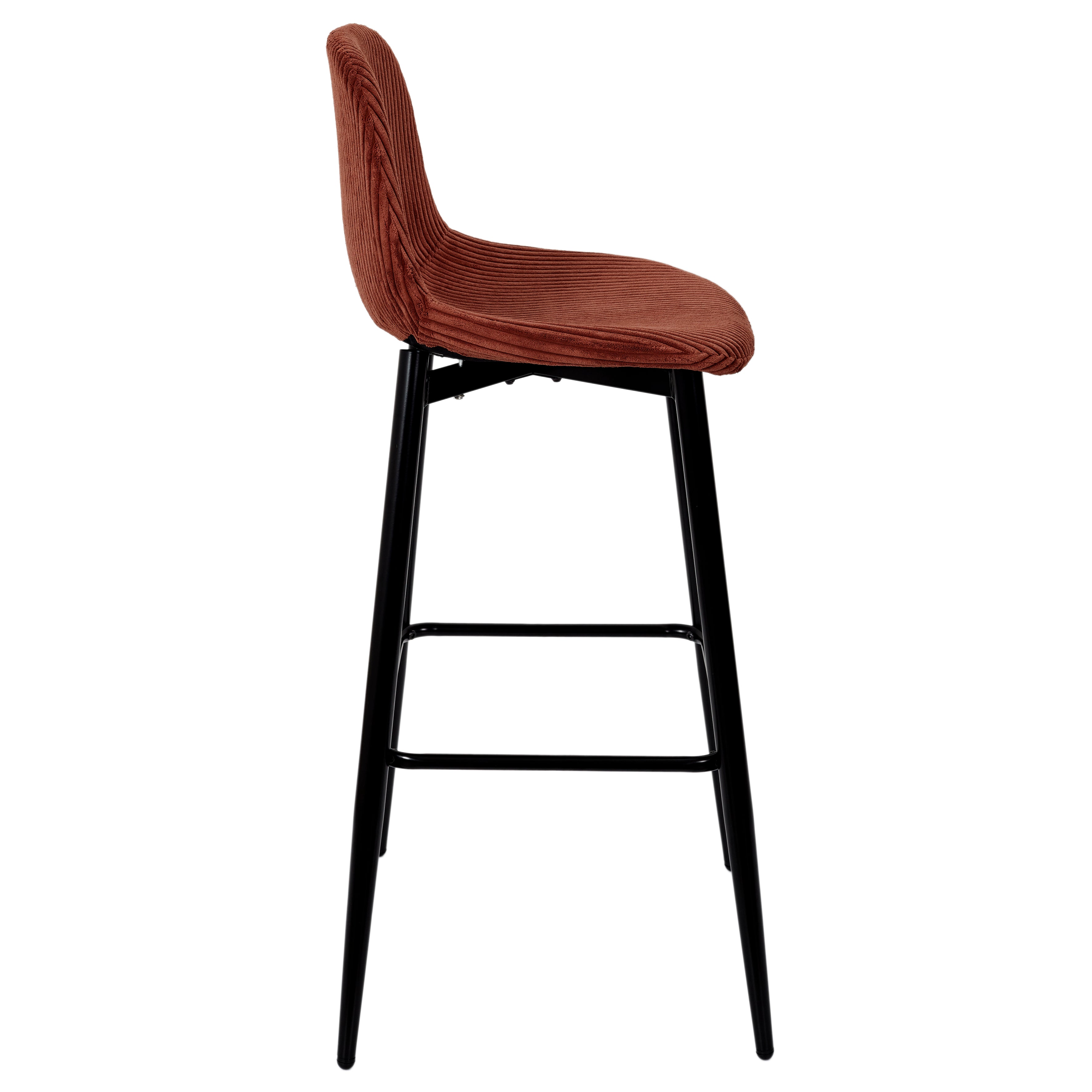 CHAISE DE BAR COTELE SCOTT TERRA - LOT DE 2