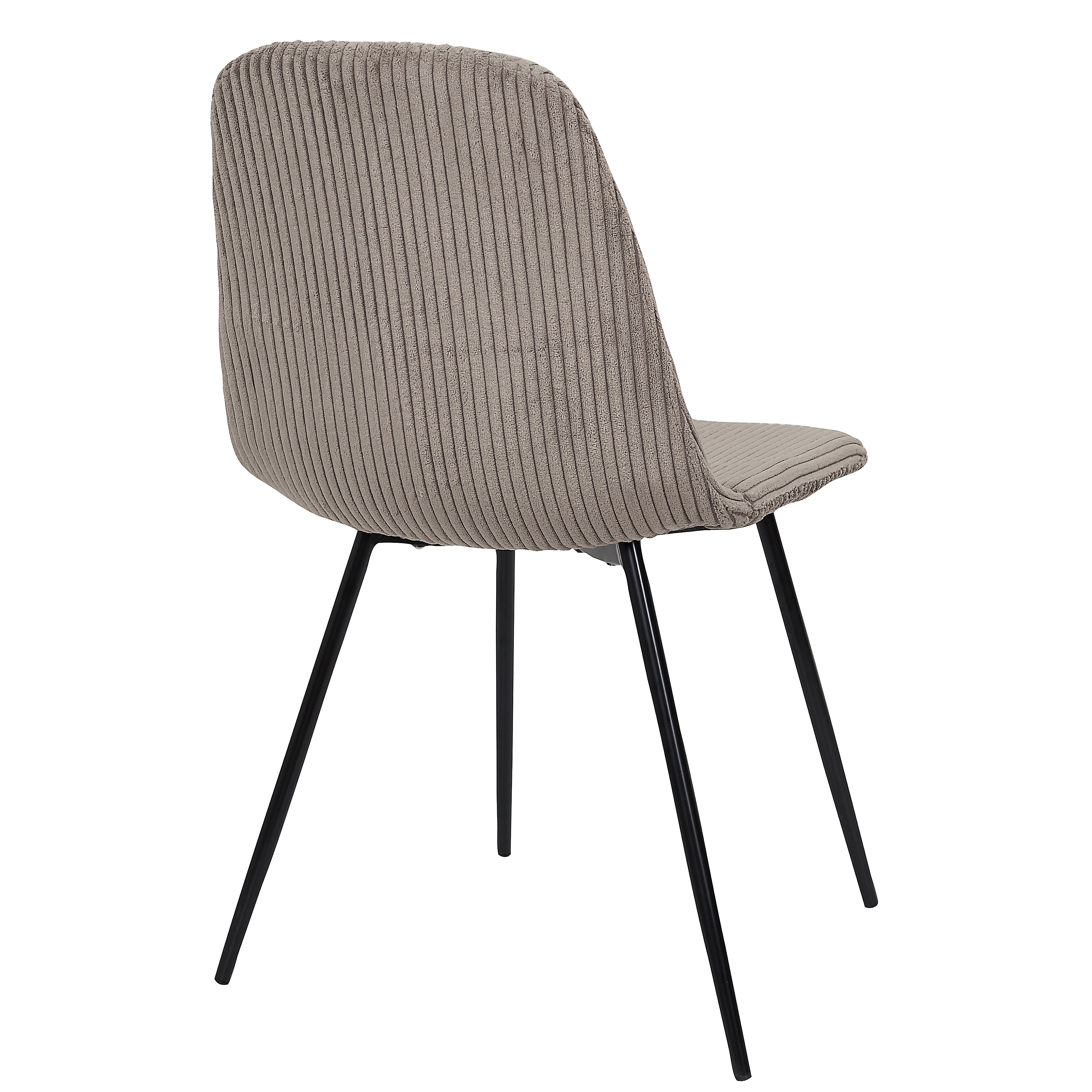 CHAISE COTELE SCOTT TAUPE - LOT DE 4