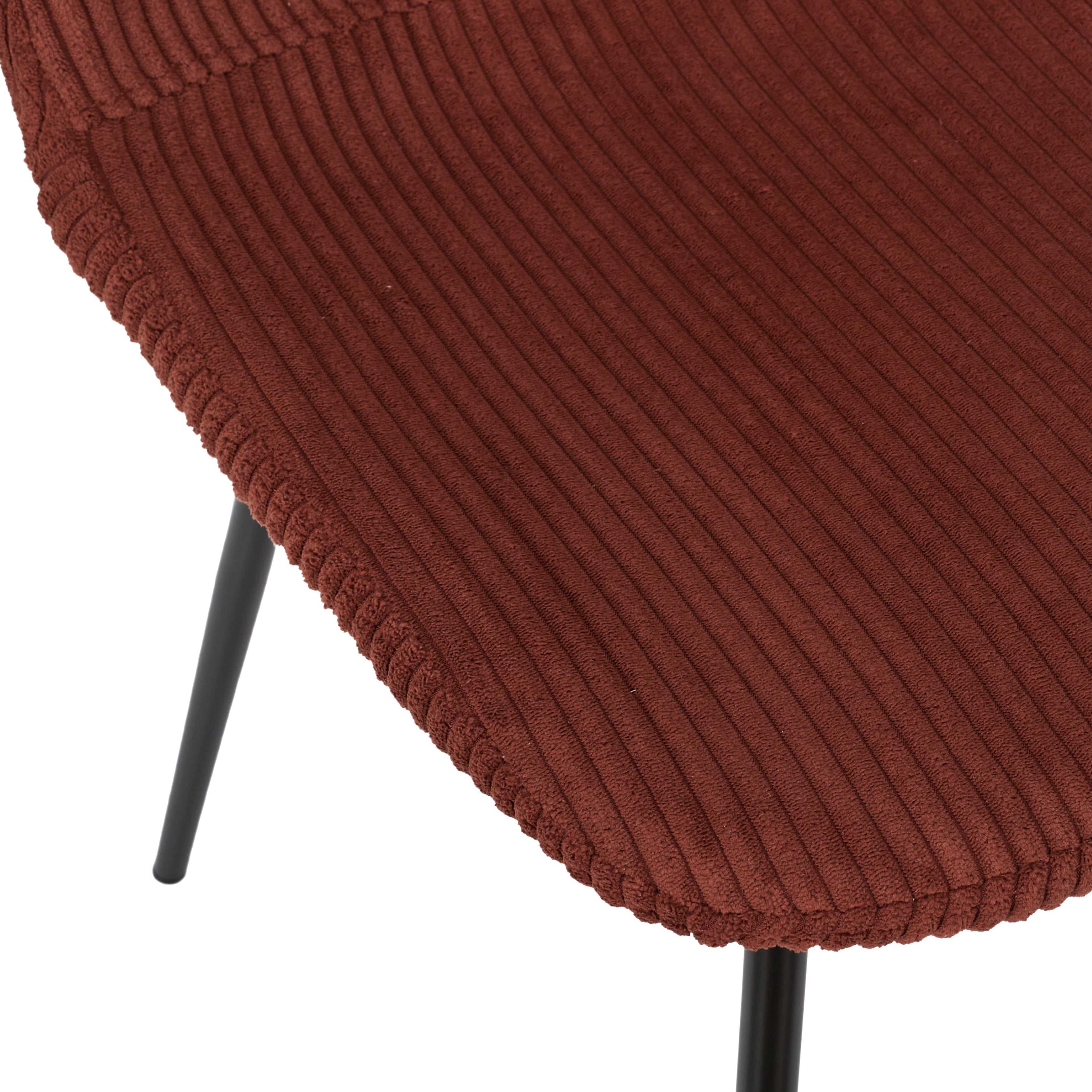 CHAISE COTELE SCOTT TERRACOTTA - LOT DE 4