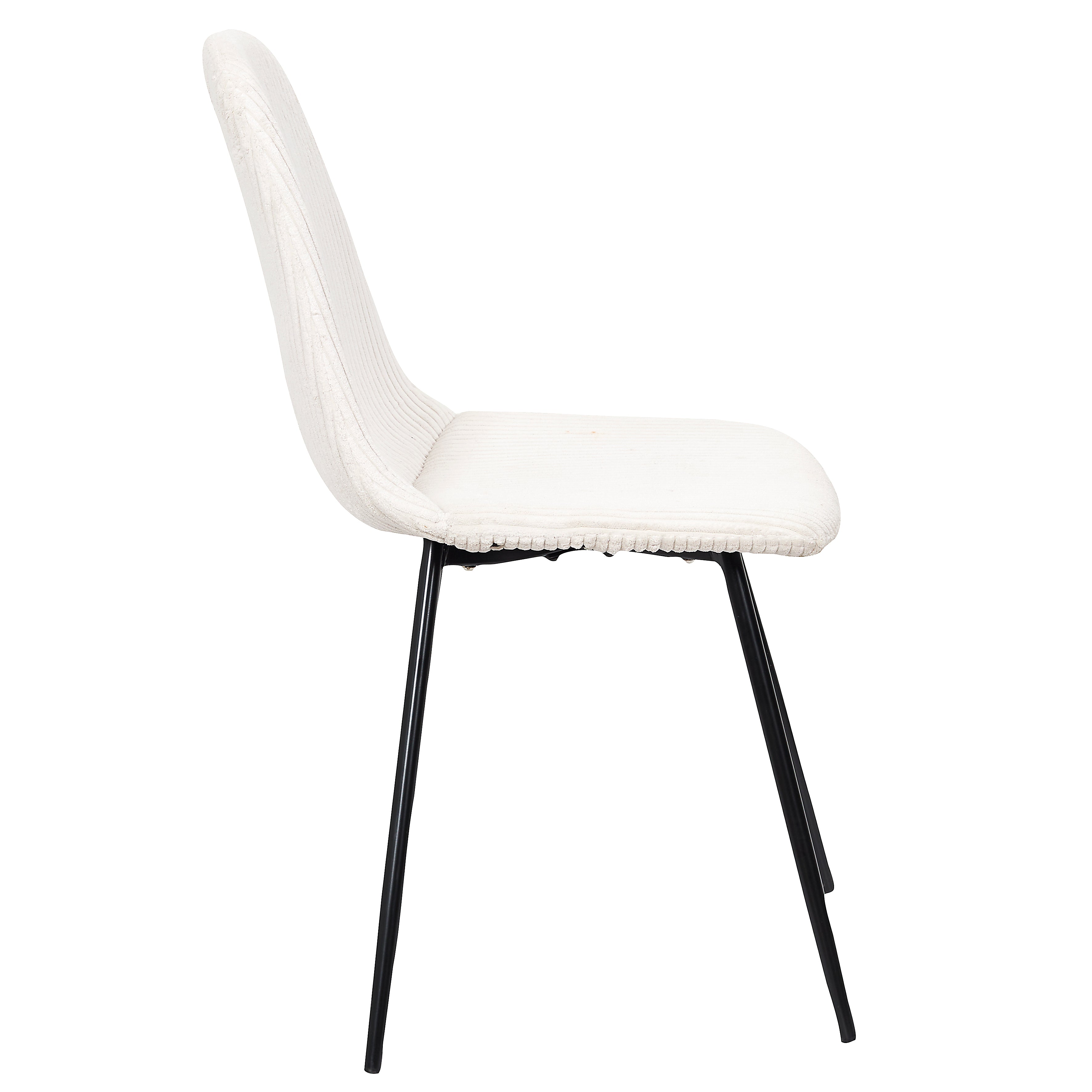 CHAISE COTELE SCOTT BEIGE - LOT DE 4