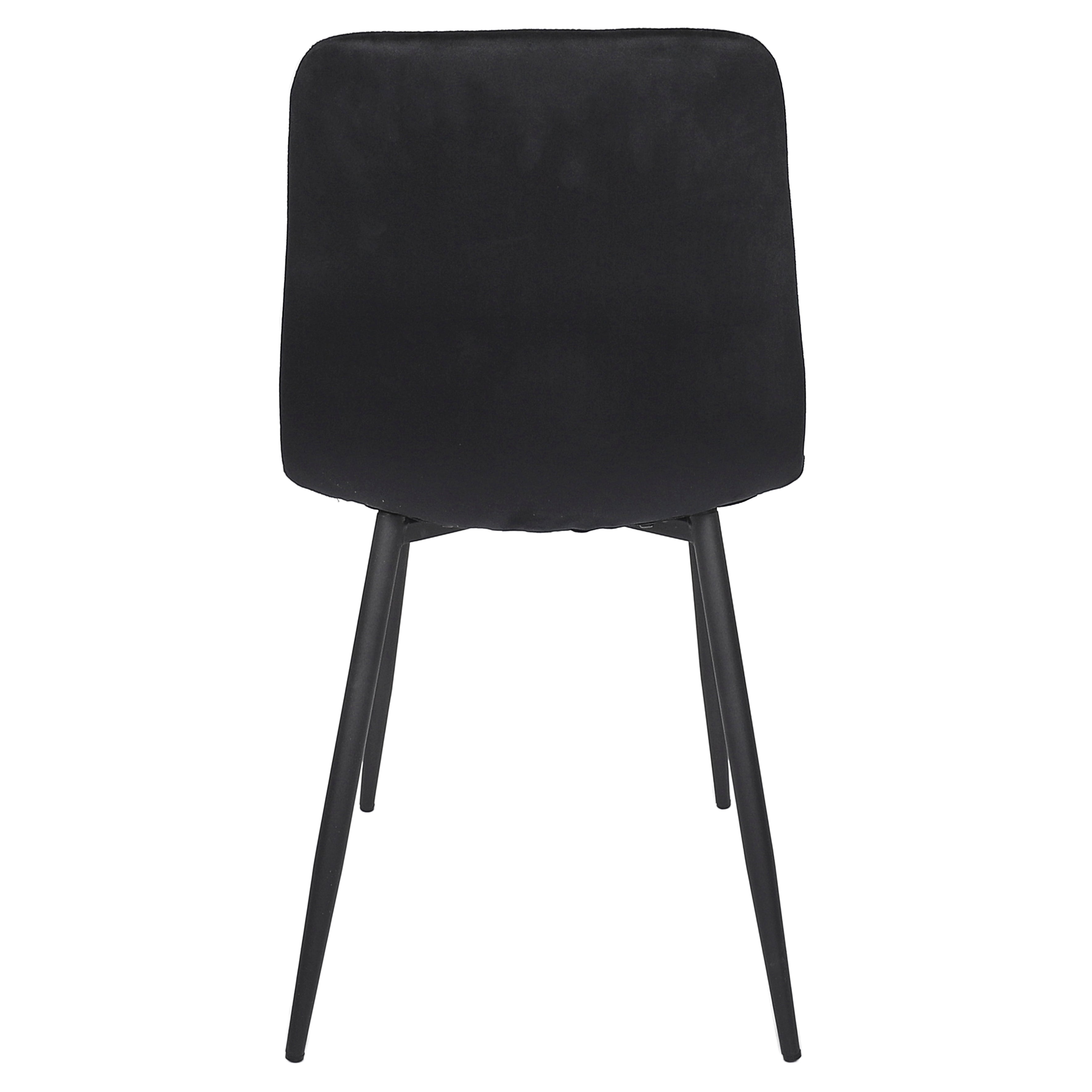 CHAISE MATEO NOIR - LOT DE 4