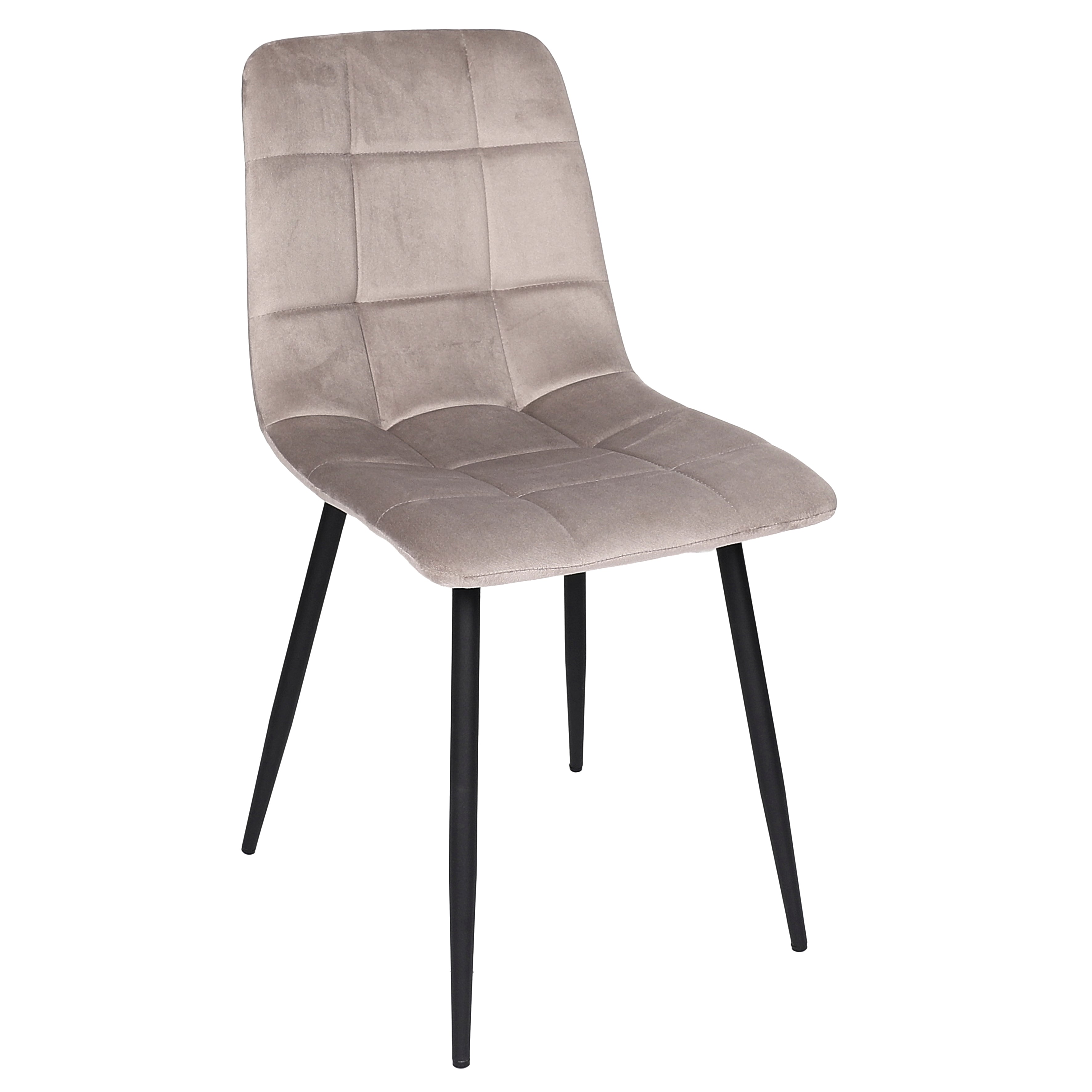 CHAISE MATEO TAUPE - LOT DE 4
