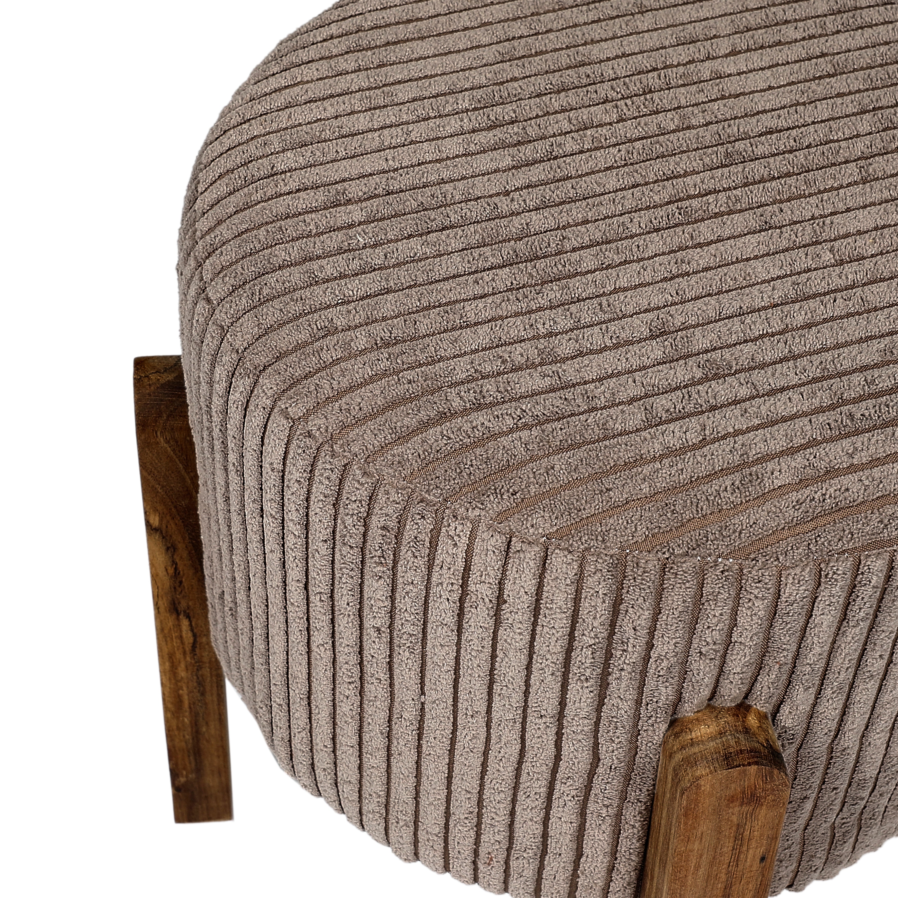TABOURET COTELE SCOTT TAUPE - LOT DE 2