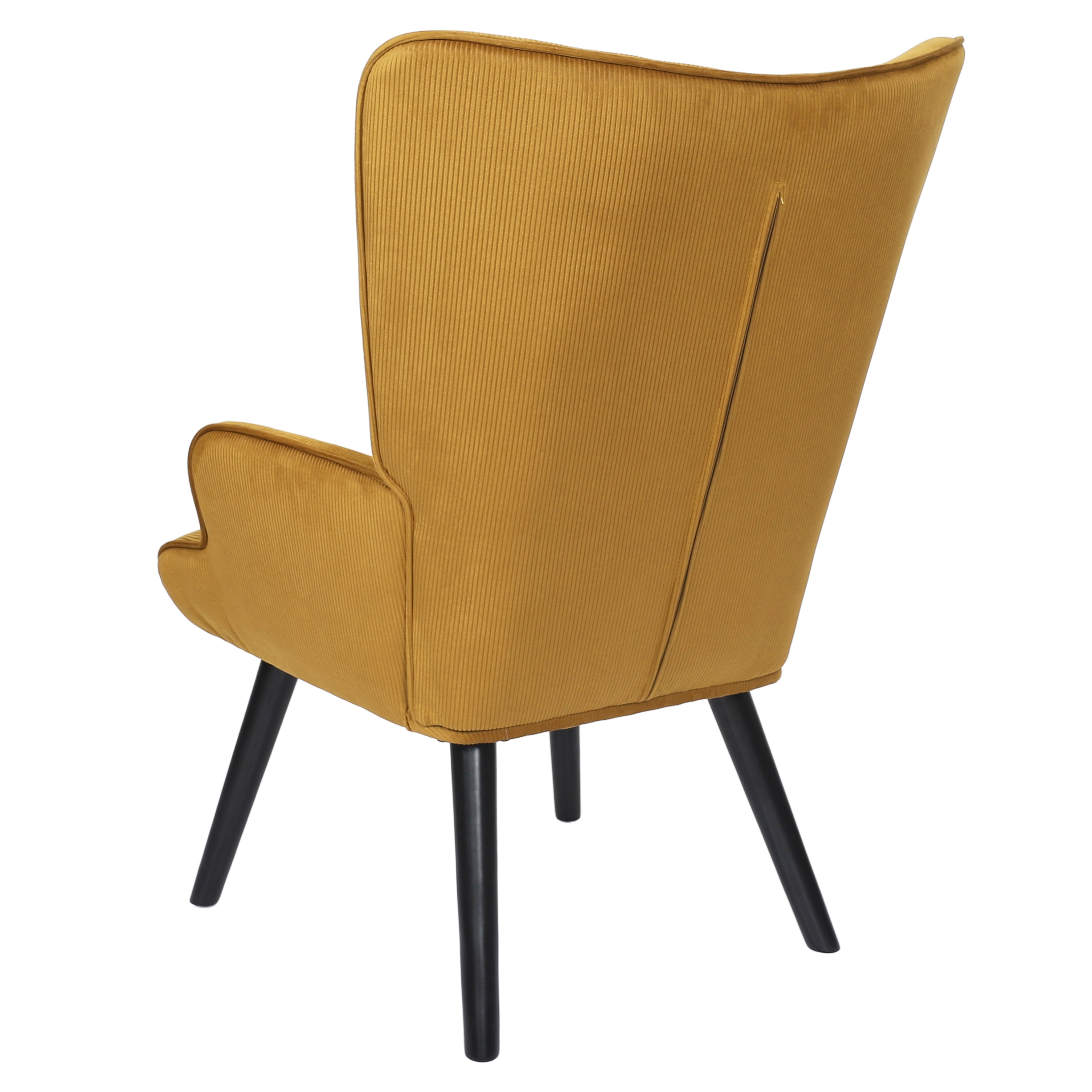 FAUTEUIL DE SALON GIULIA JAUNE A1