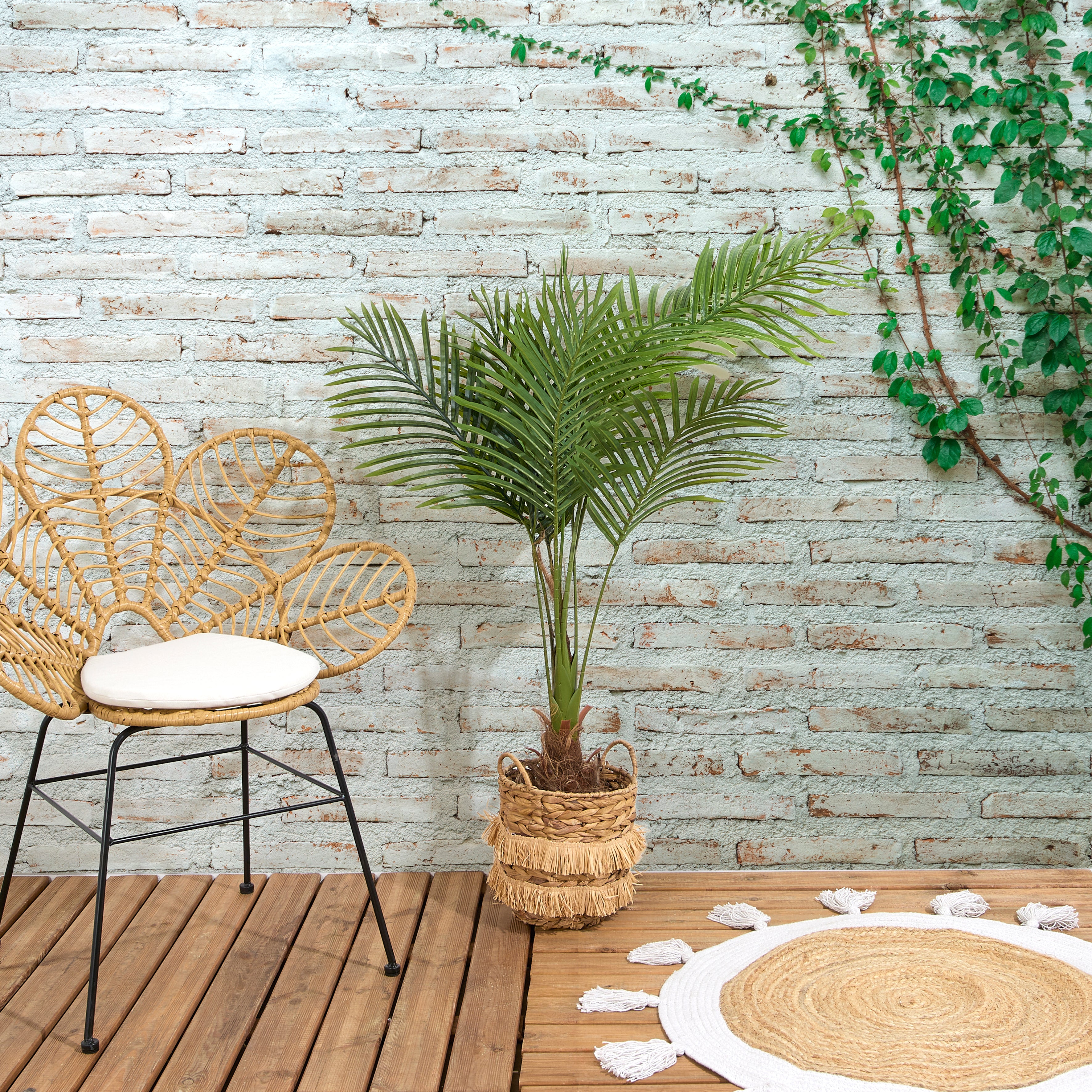 PLANTE ARTIFICIELLE PALMIER 120CM