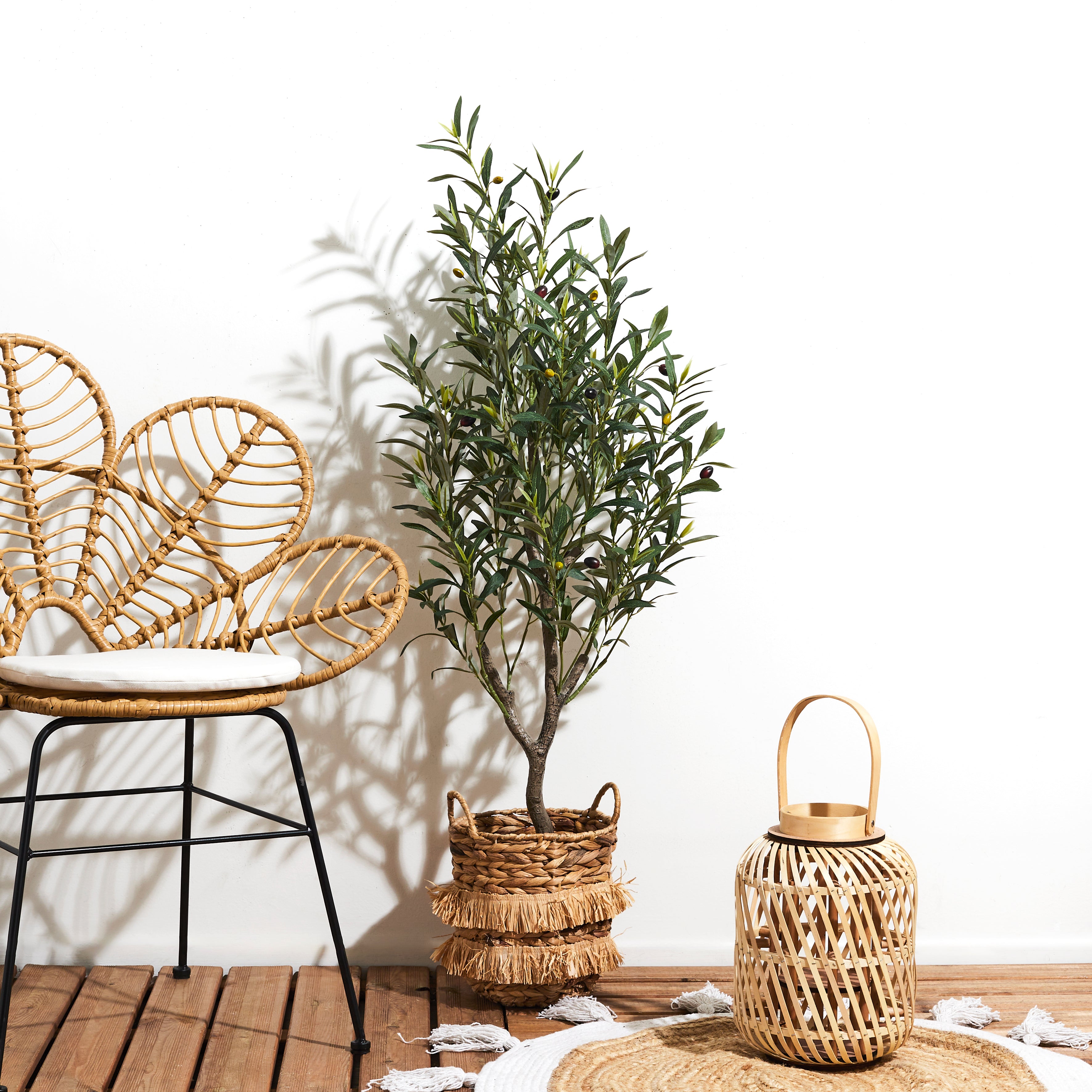 PLANTE ARTIFICIELLE OLIVIER 120CM