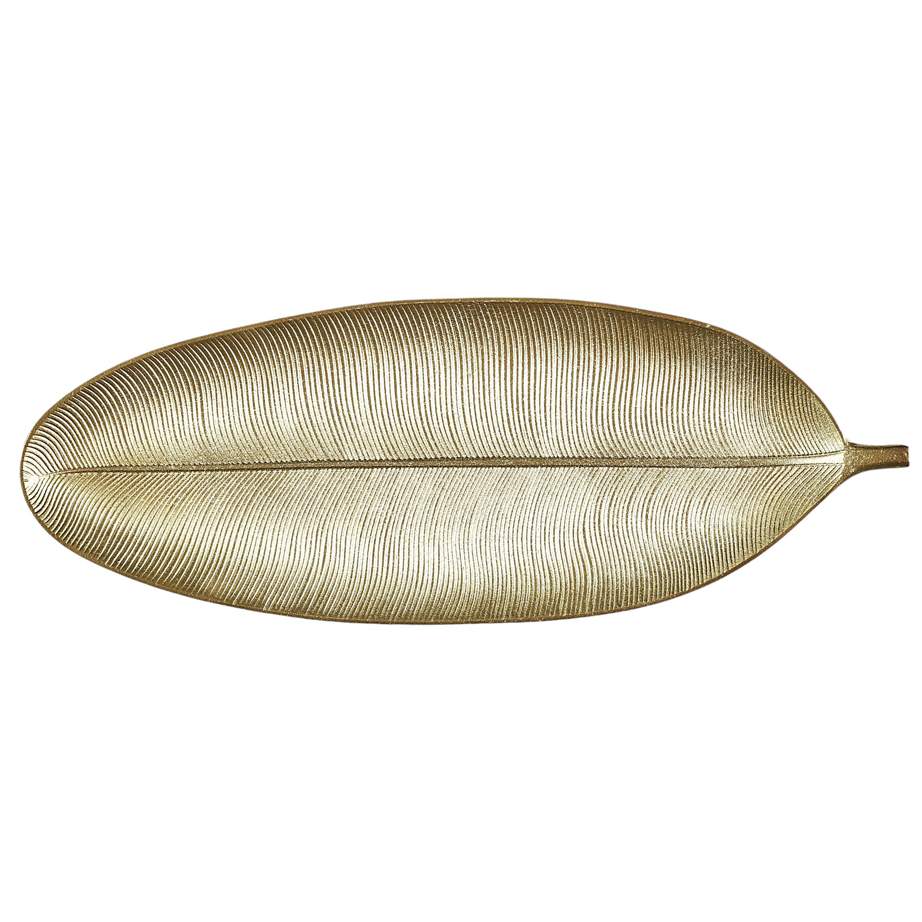 VIDE POCHE FEUILLE DOREE