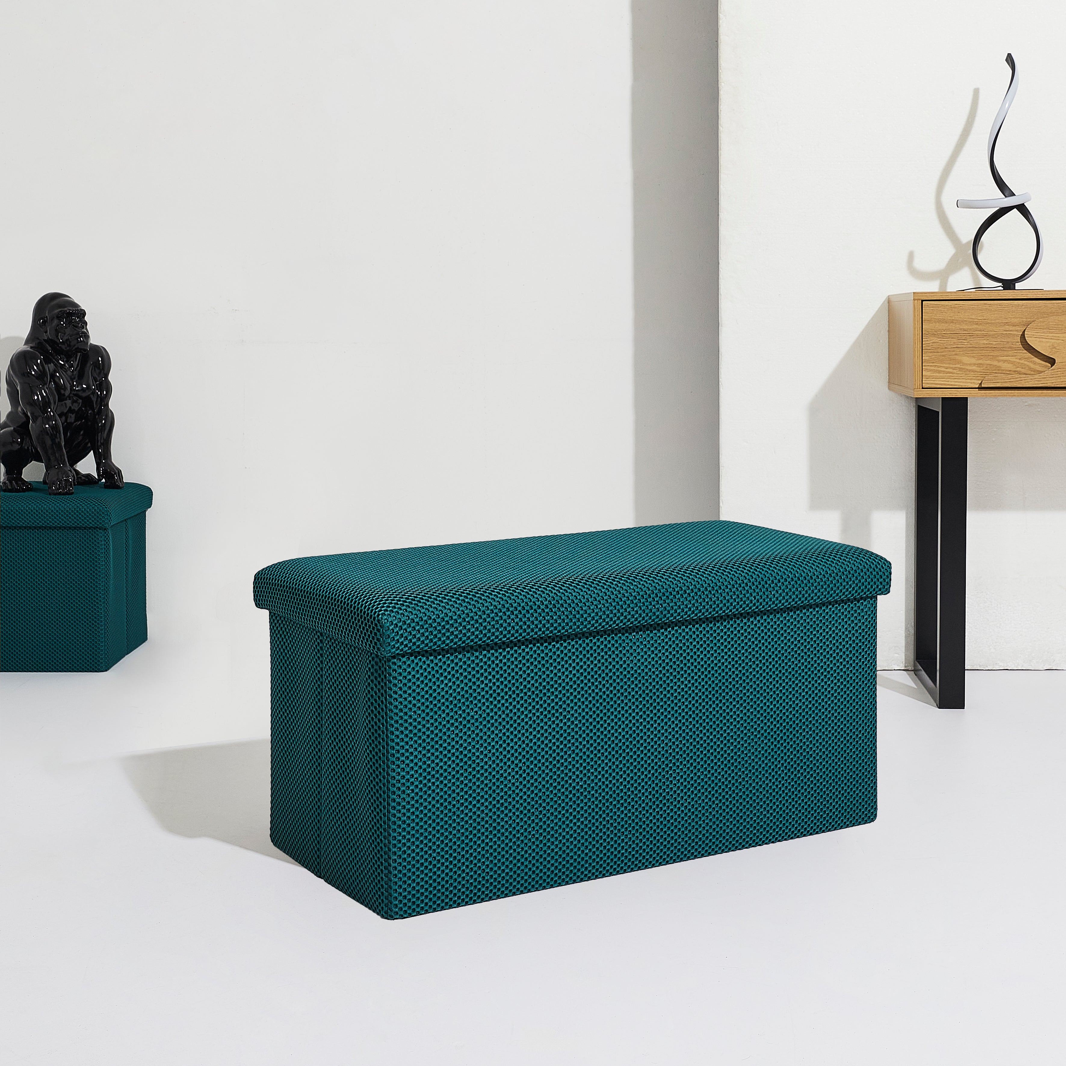 COFFRE BANC PLIABLE ATOME BLEU
