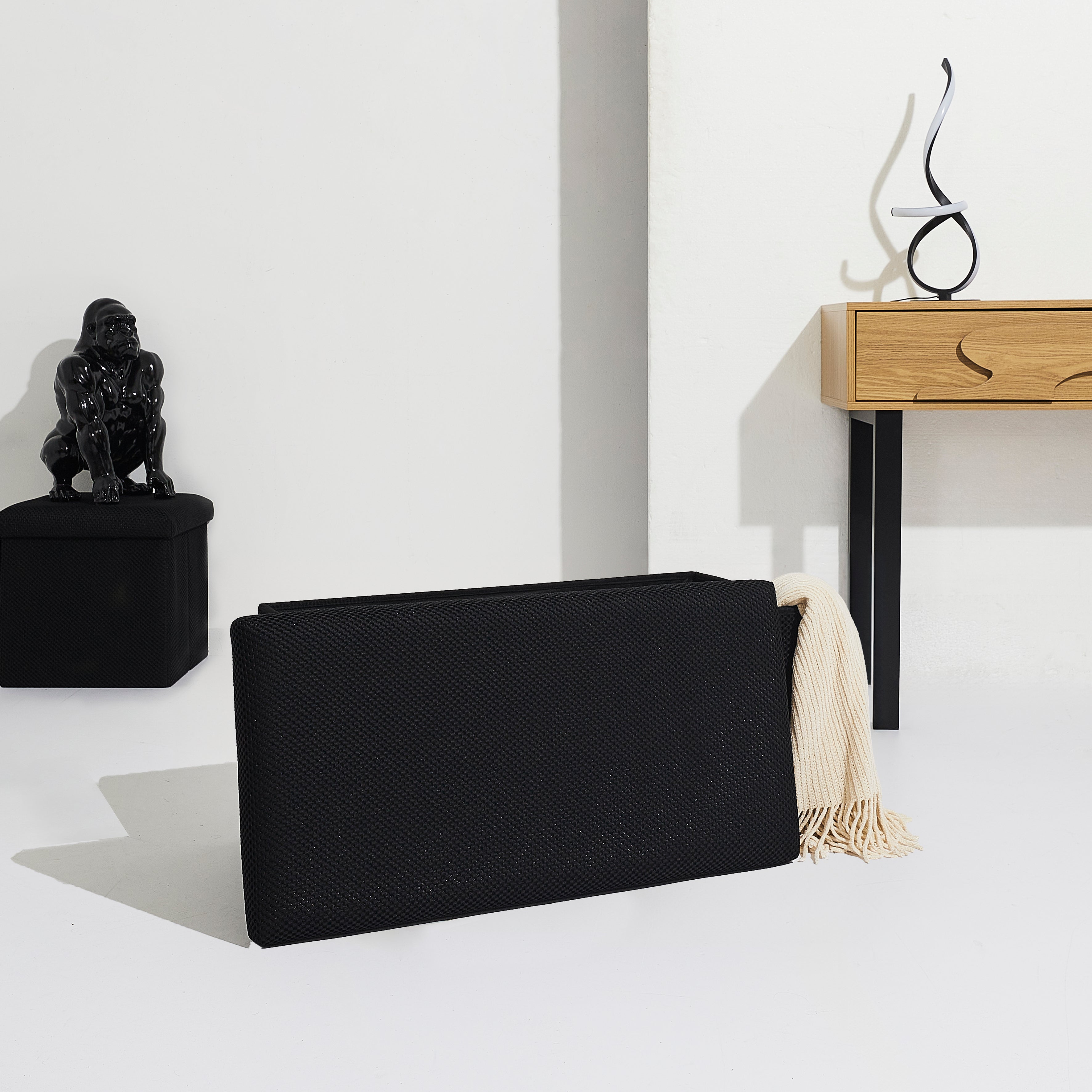 COFFRE BANC PLIABLE ATOME NOIR