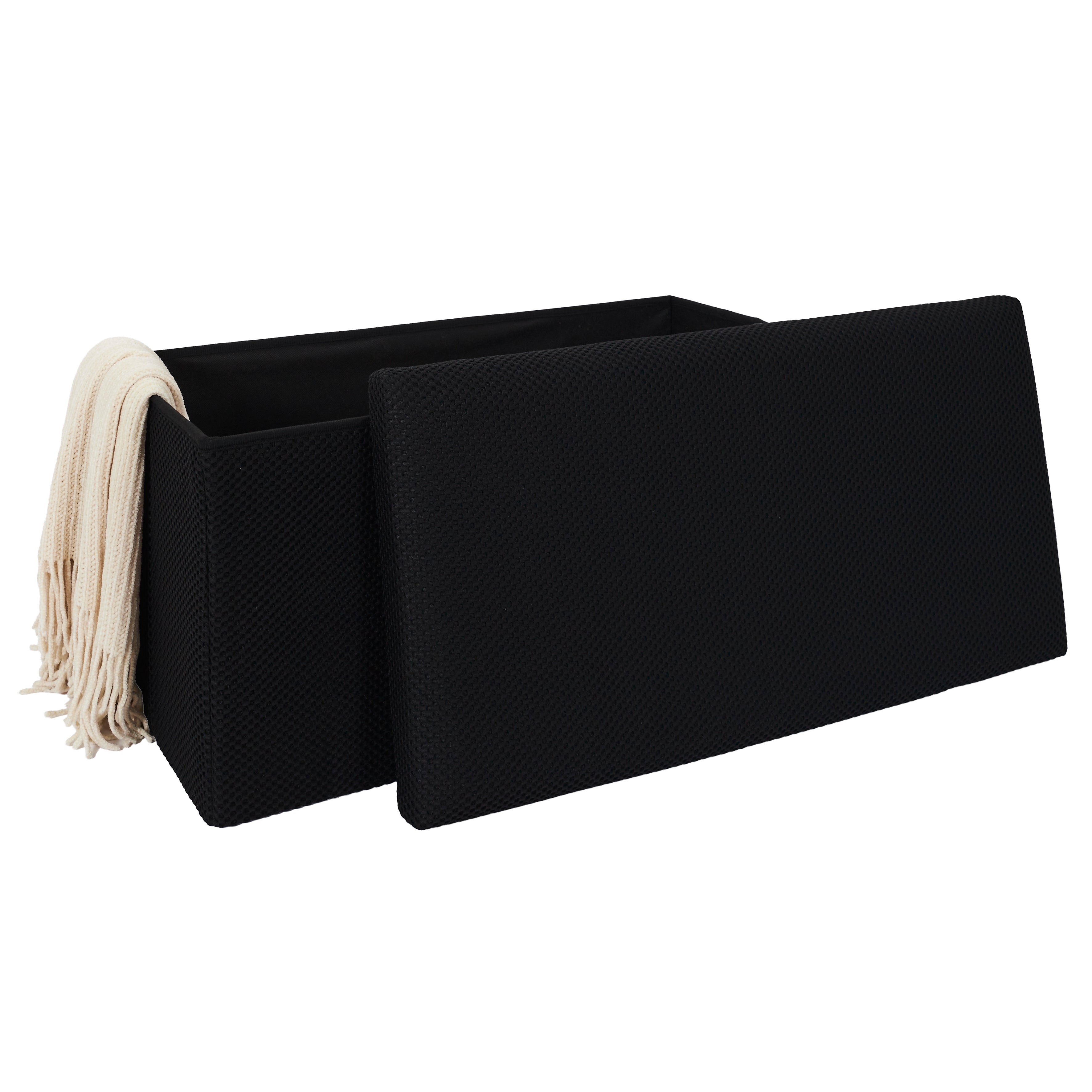 COFFRE BANC PLIABLE ATOME NOIR