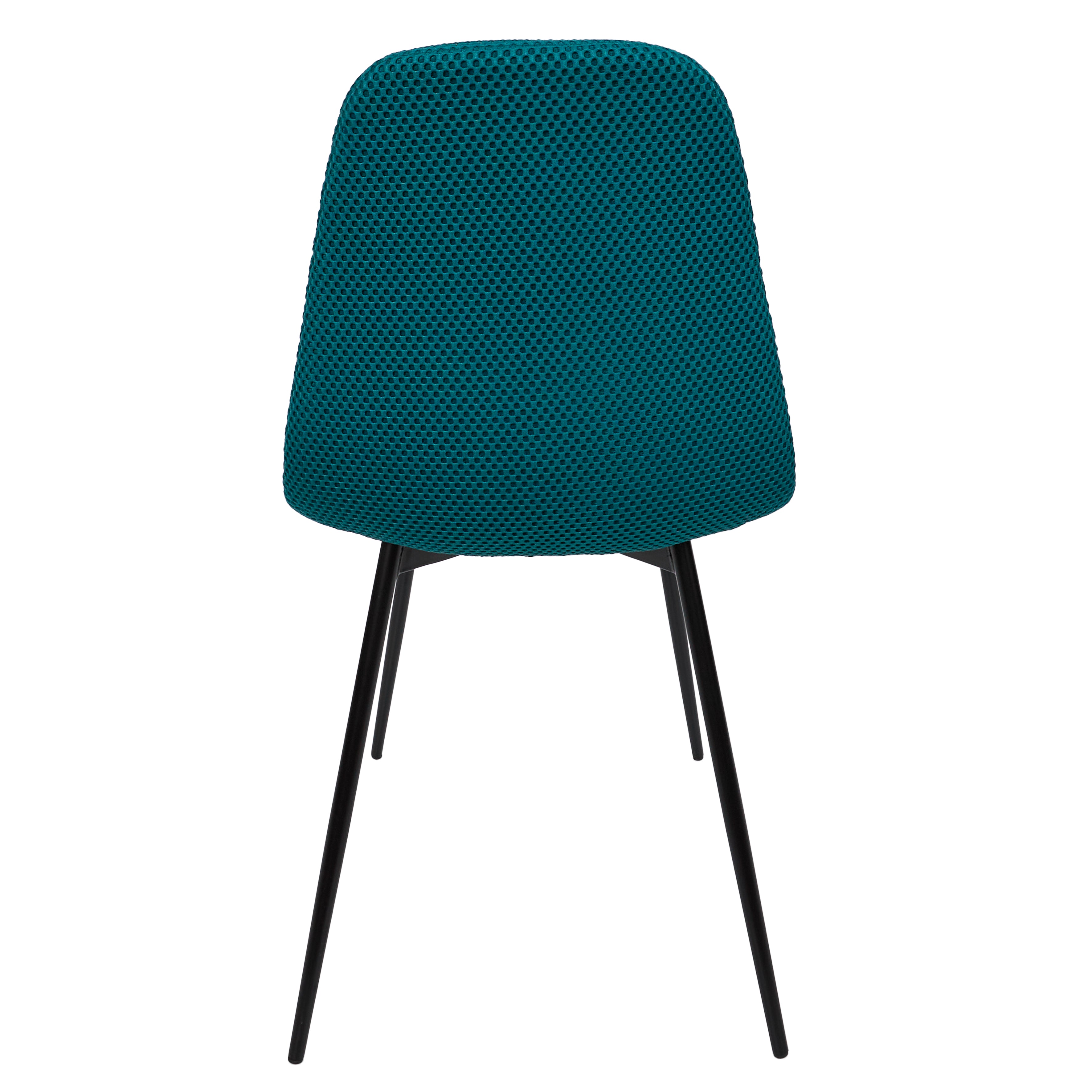 CHAISE ATOME BLEU - LOT DE 4