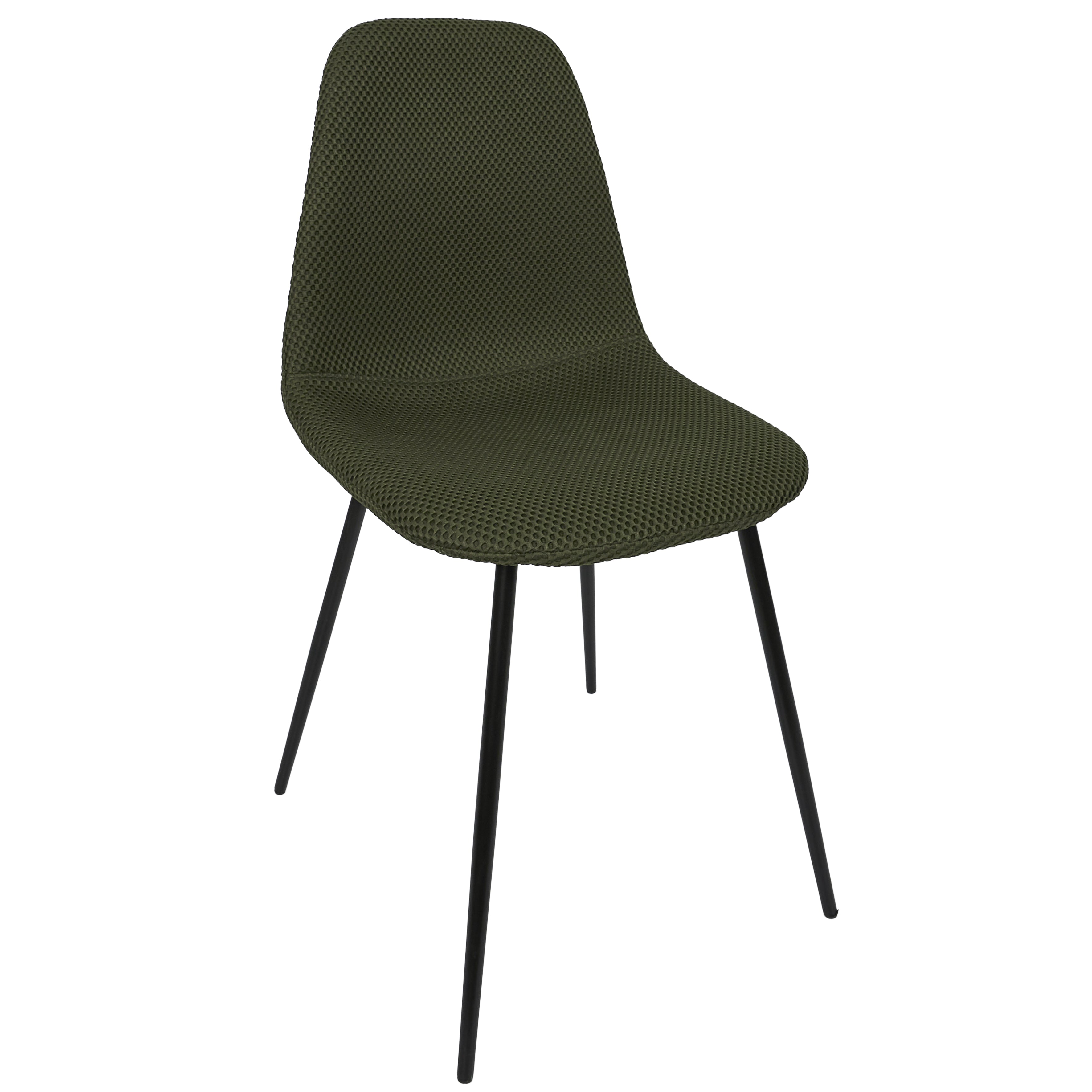 CHAISE ATOME KAKI - LOT DE 4