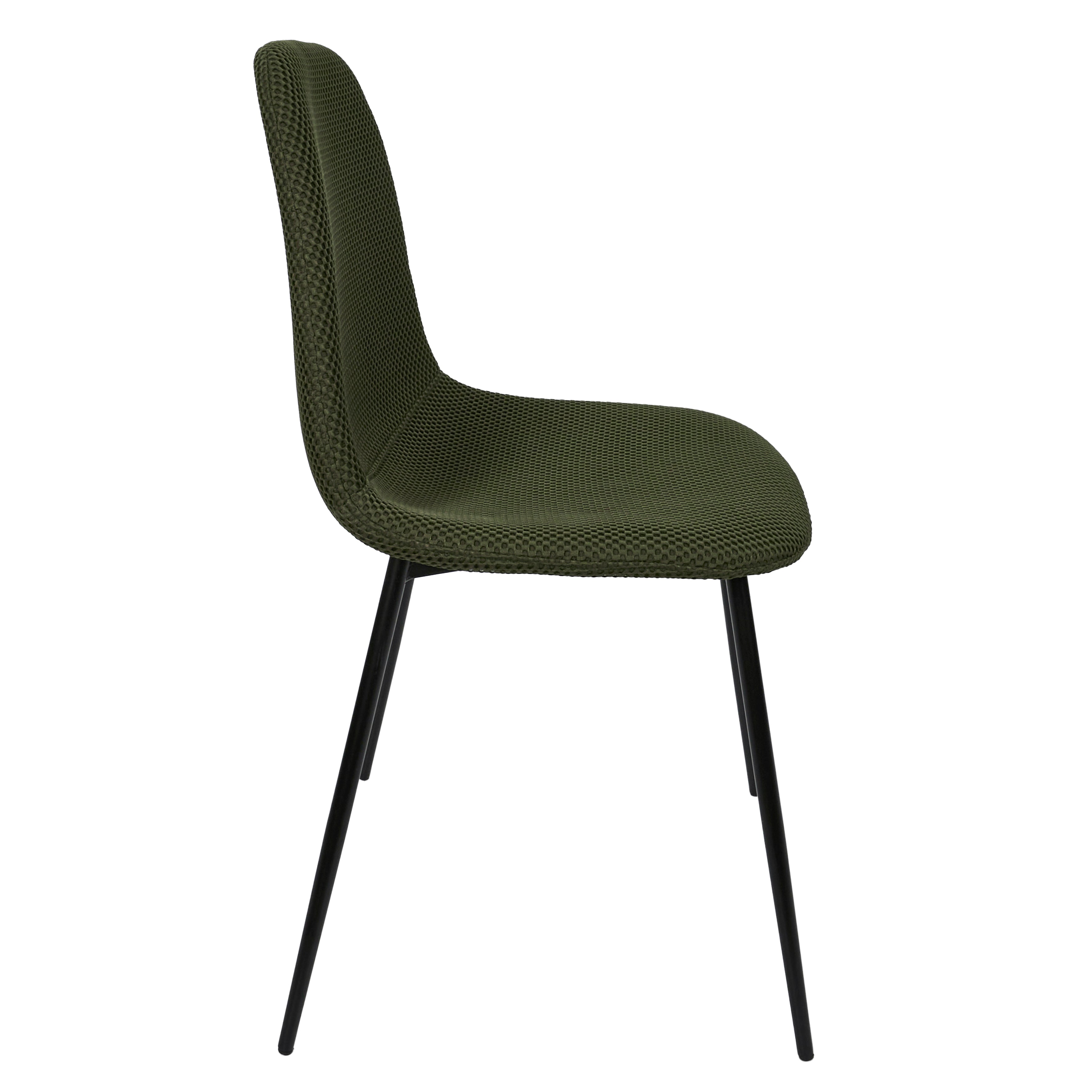 CHAISE ATOME KAKI - LOT DE 4