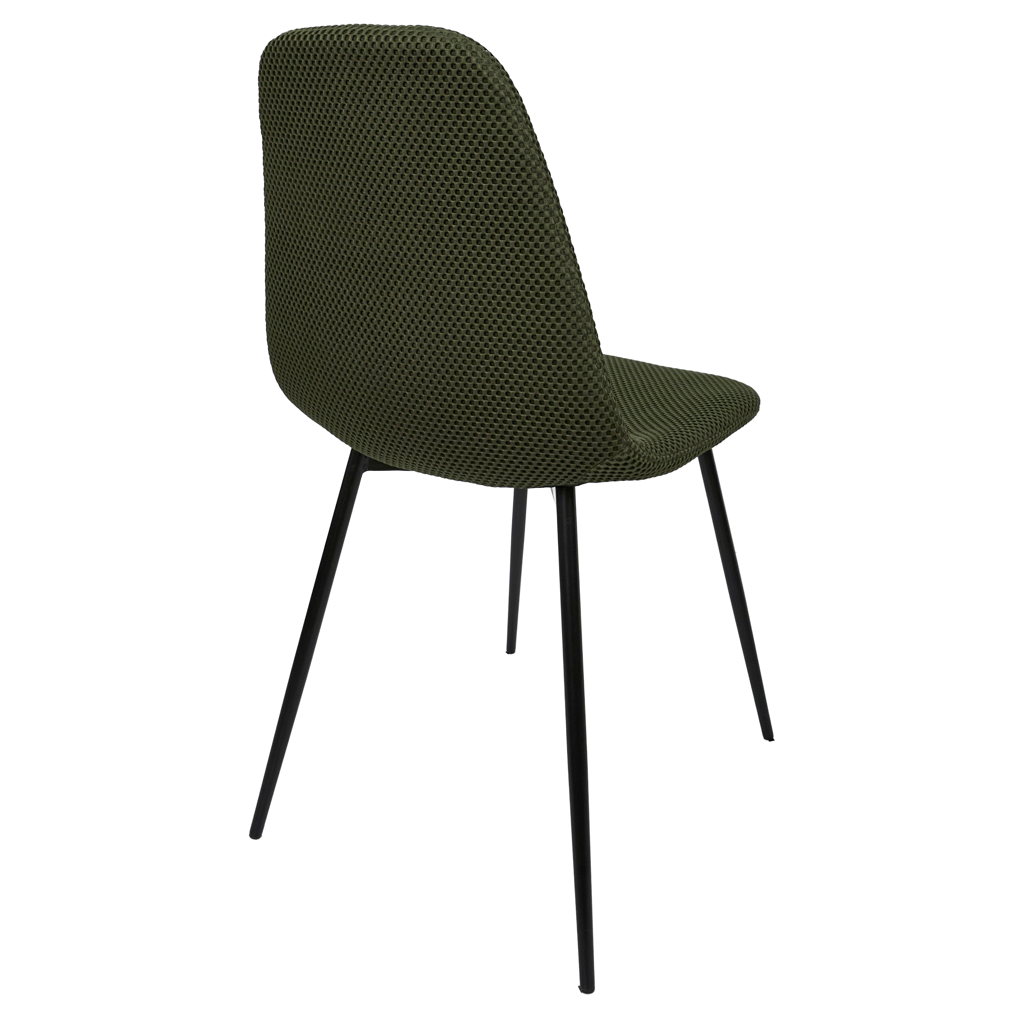 CHAISE ATOME KAKI - LOT DE 4