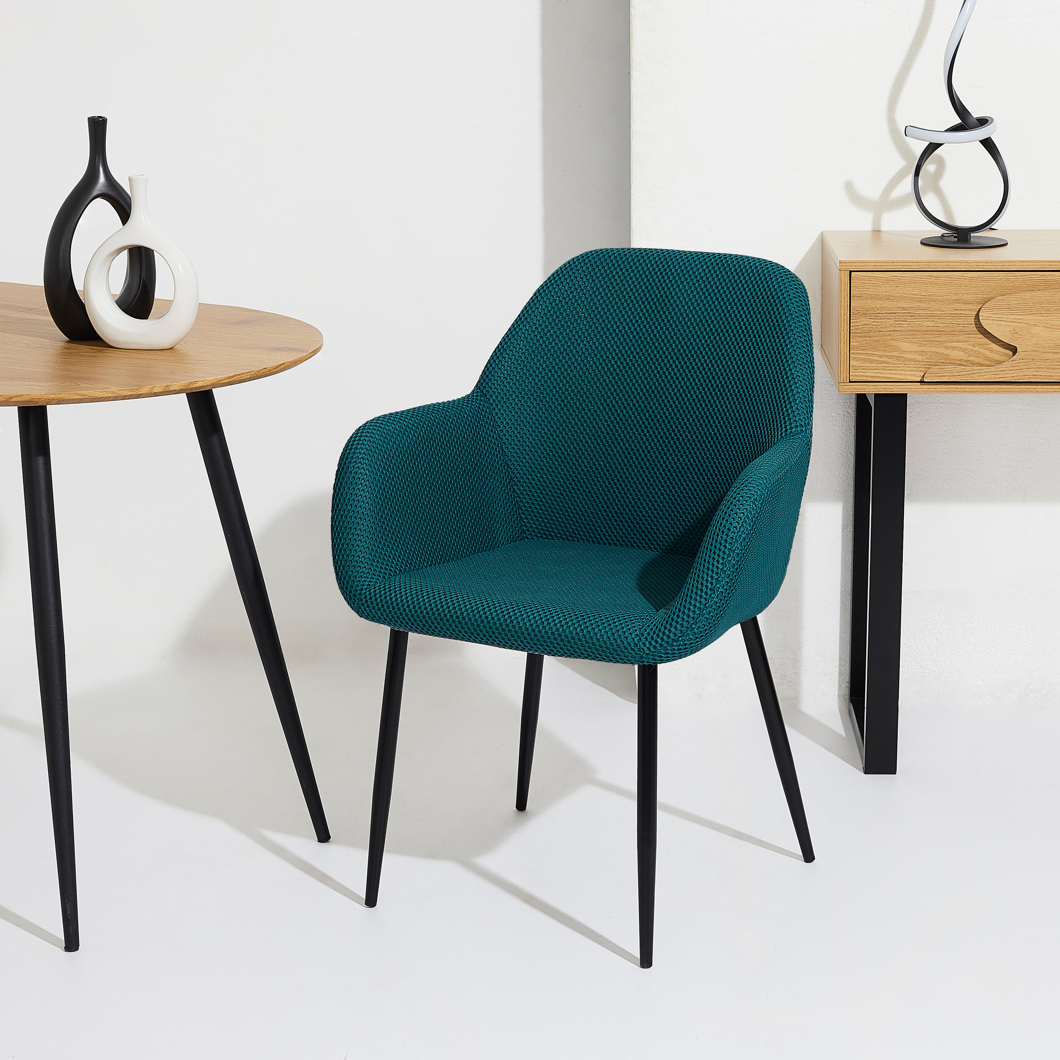 FAUTEUIL ATOME BLEU - LOT DE 2