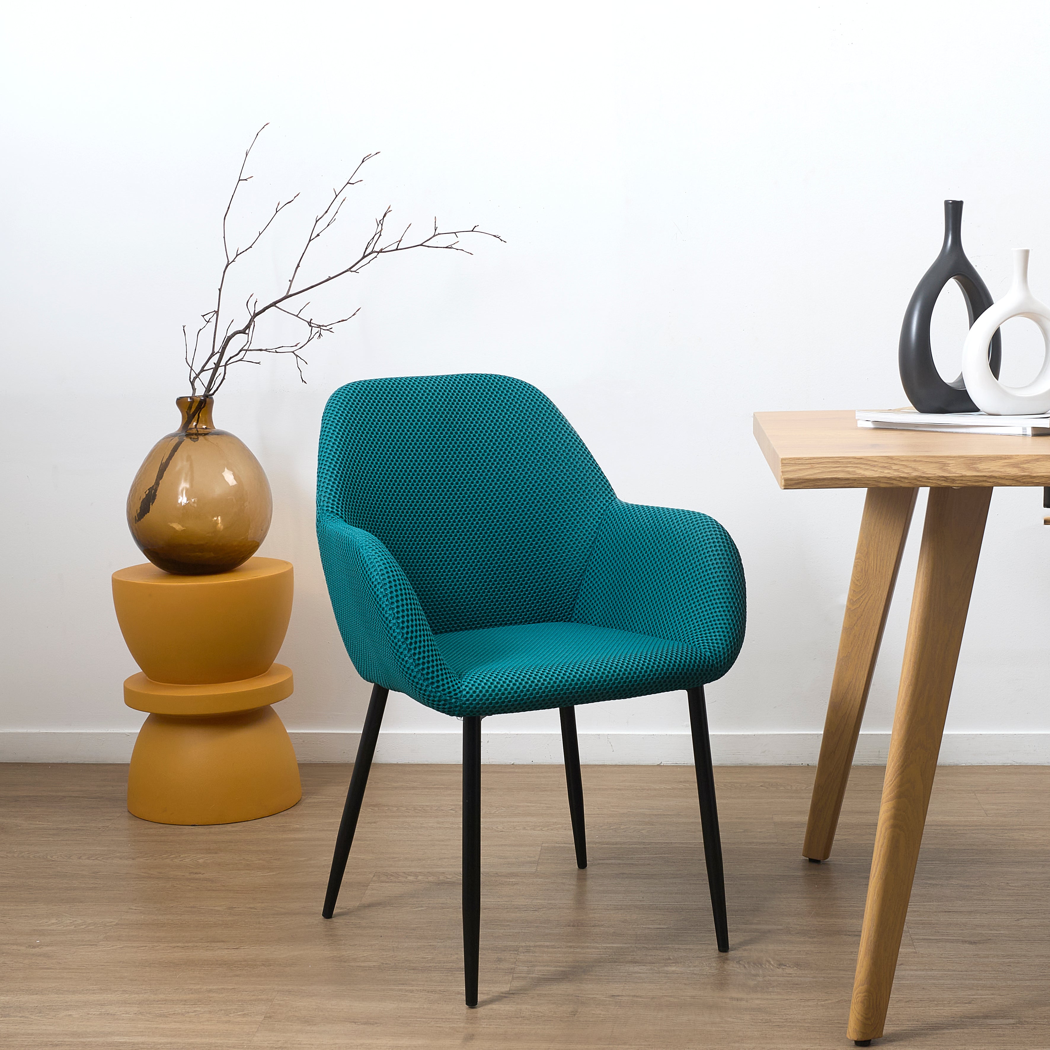FAUTEUIL ATOME BLEU - LOT DE 2