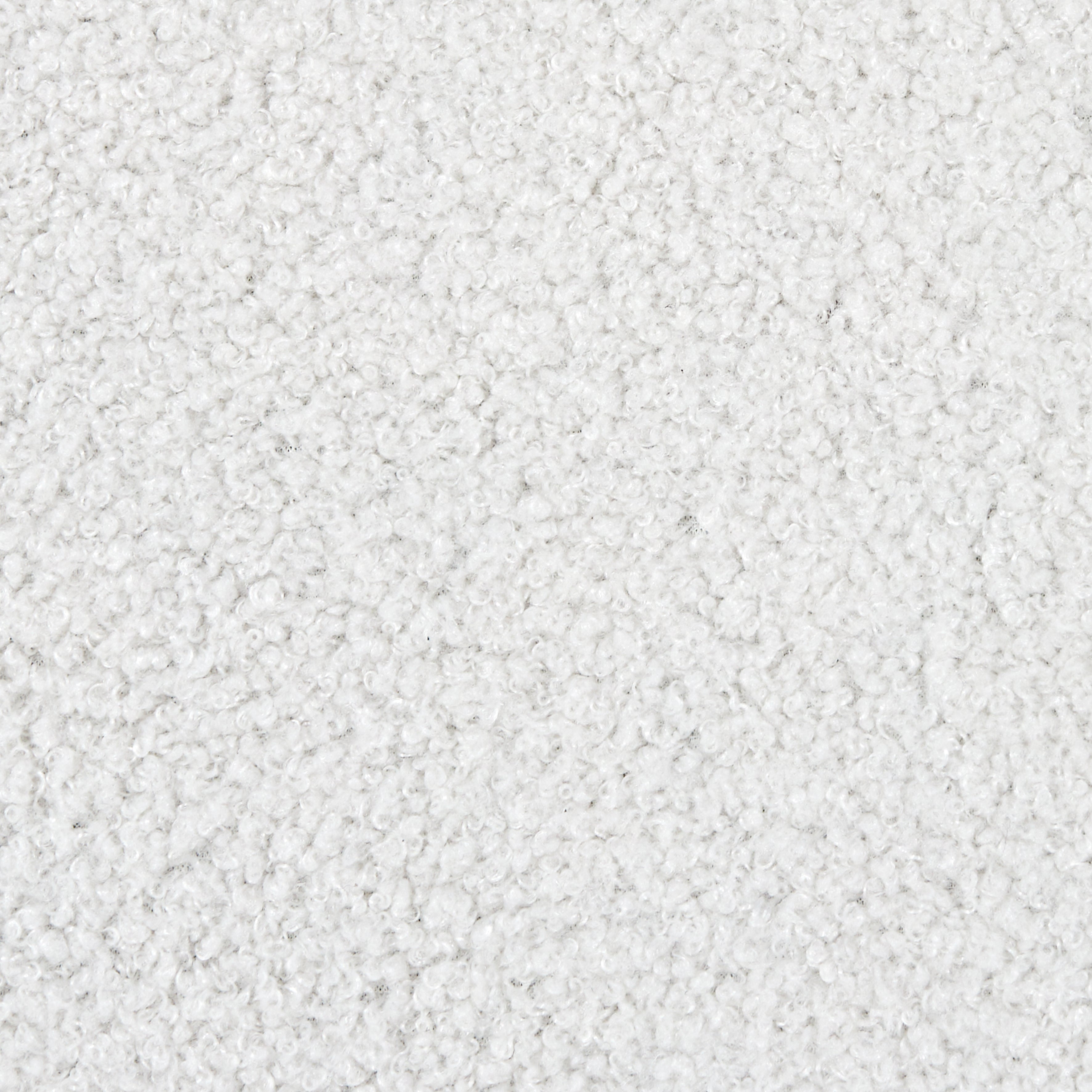 FAUTEUIL DE SALON BOUCLETTE RHEA BLANC