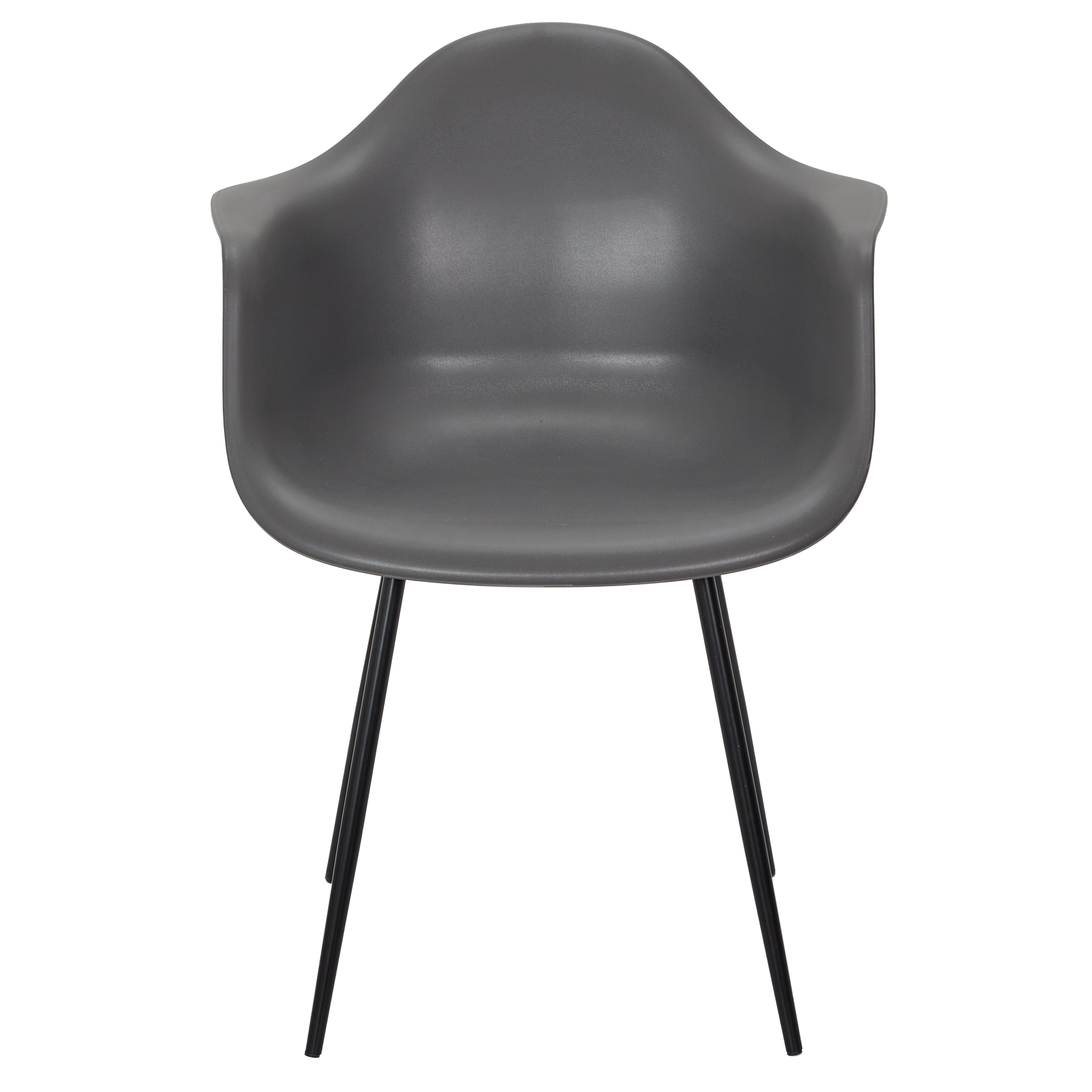 FAUTEUIL GUSTAV GRIS - LOT DE 4