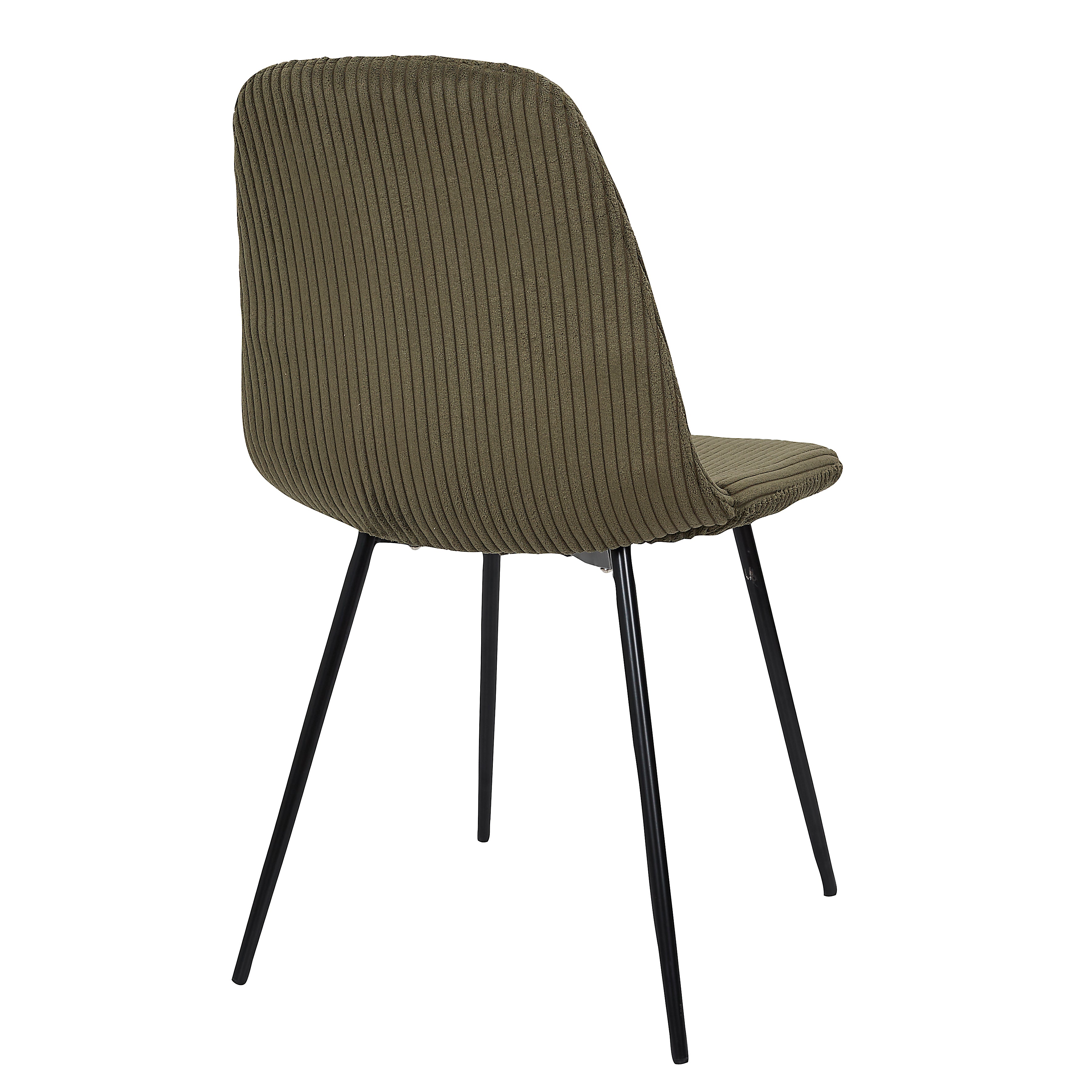 CHAISE COTELE SCOTT VERT - LOT DE 4
