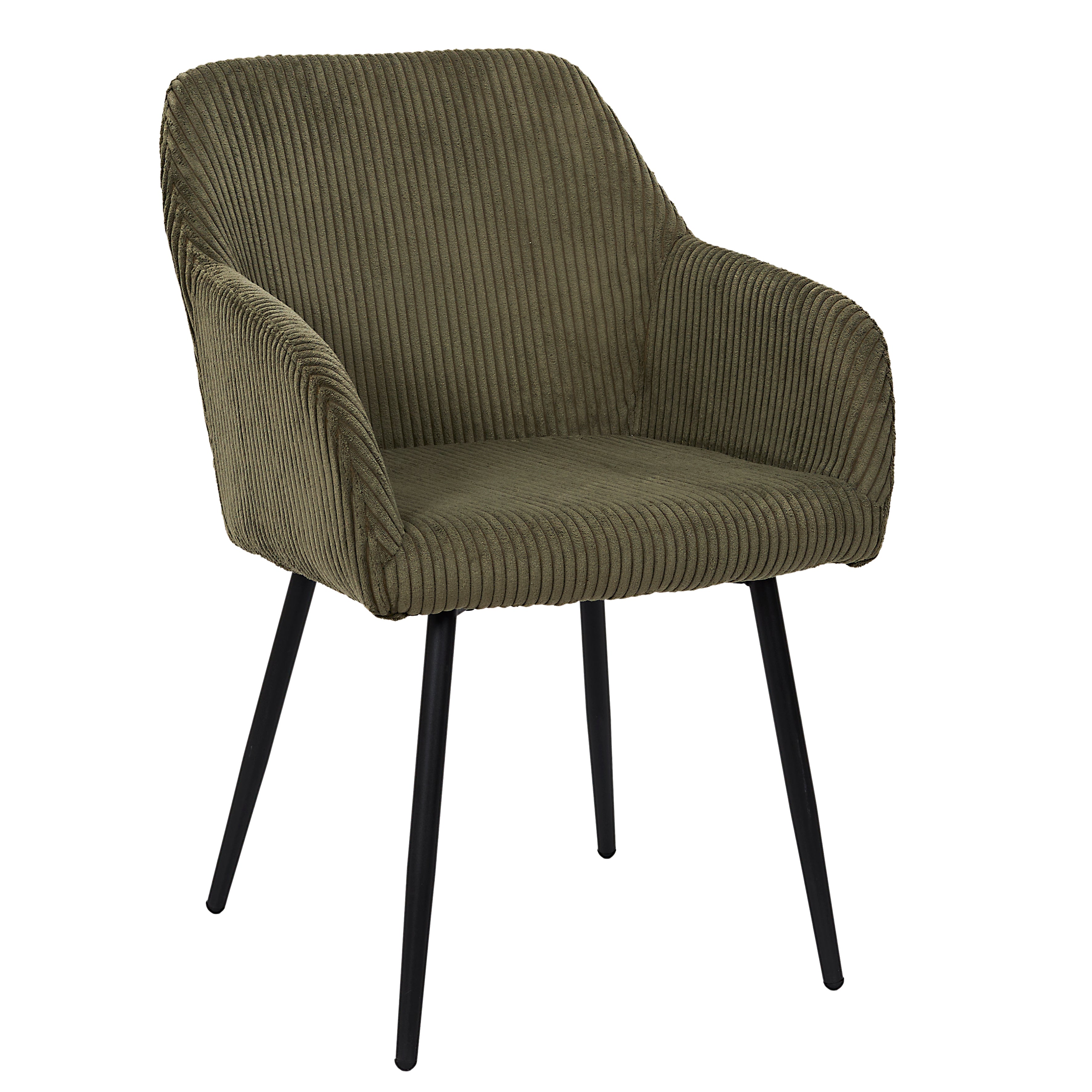 FAUTEUIL COTELE SCOTT VERT - LOT DE 2