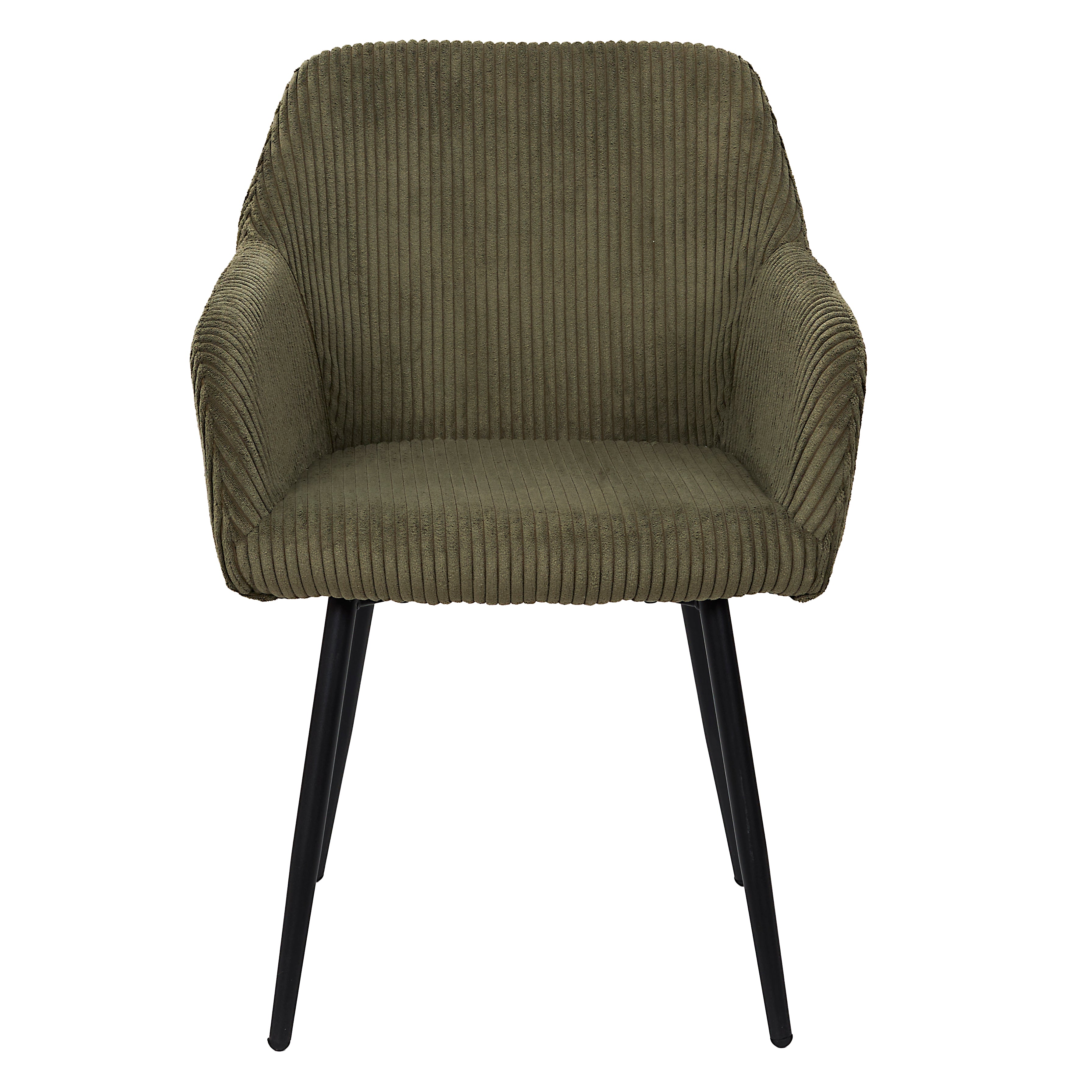 FAUTEUIL COTELE SCOTT VERT - LOT DE 2
