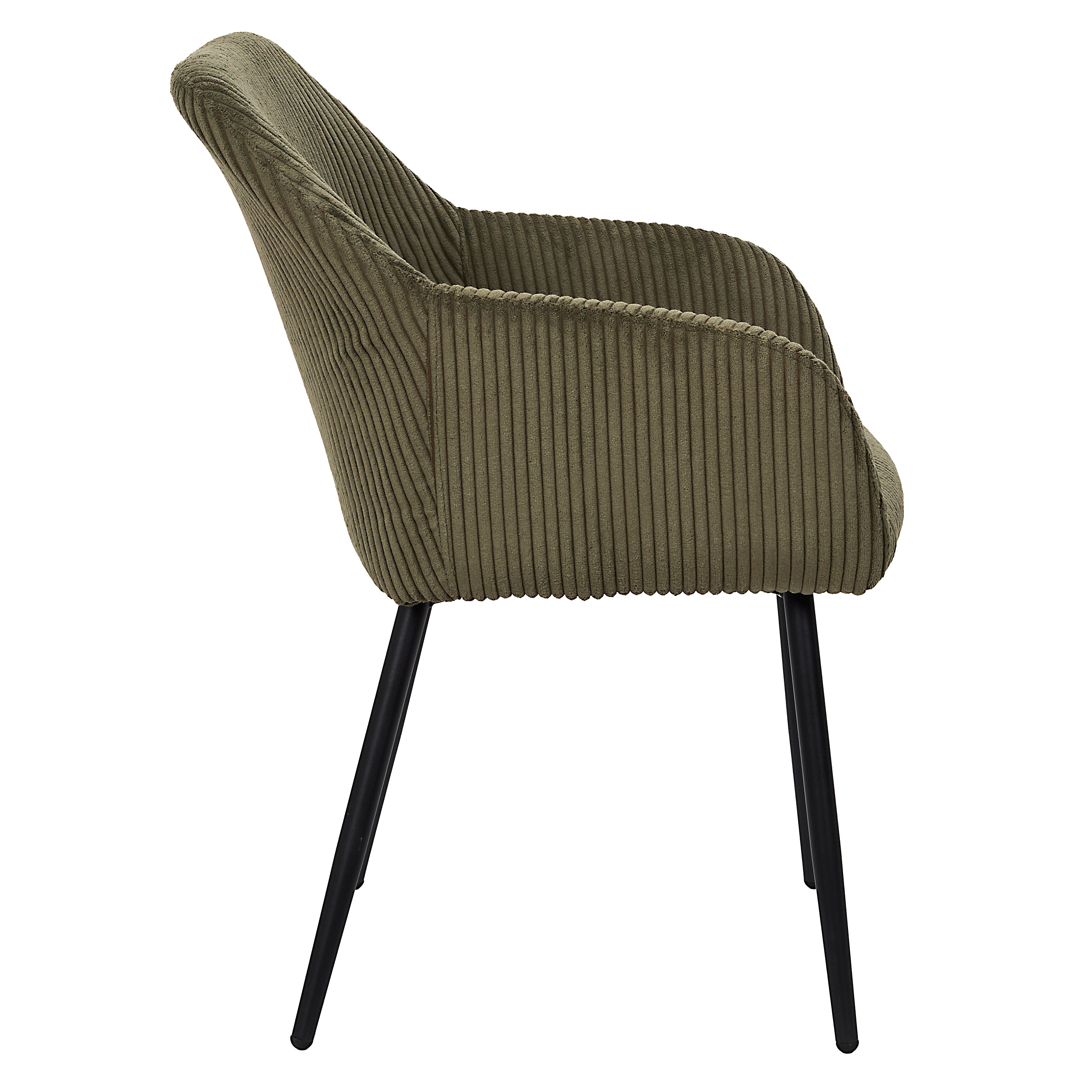 FAUTEUIL COTELE SCOTT VERT - LOT DE 2