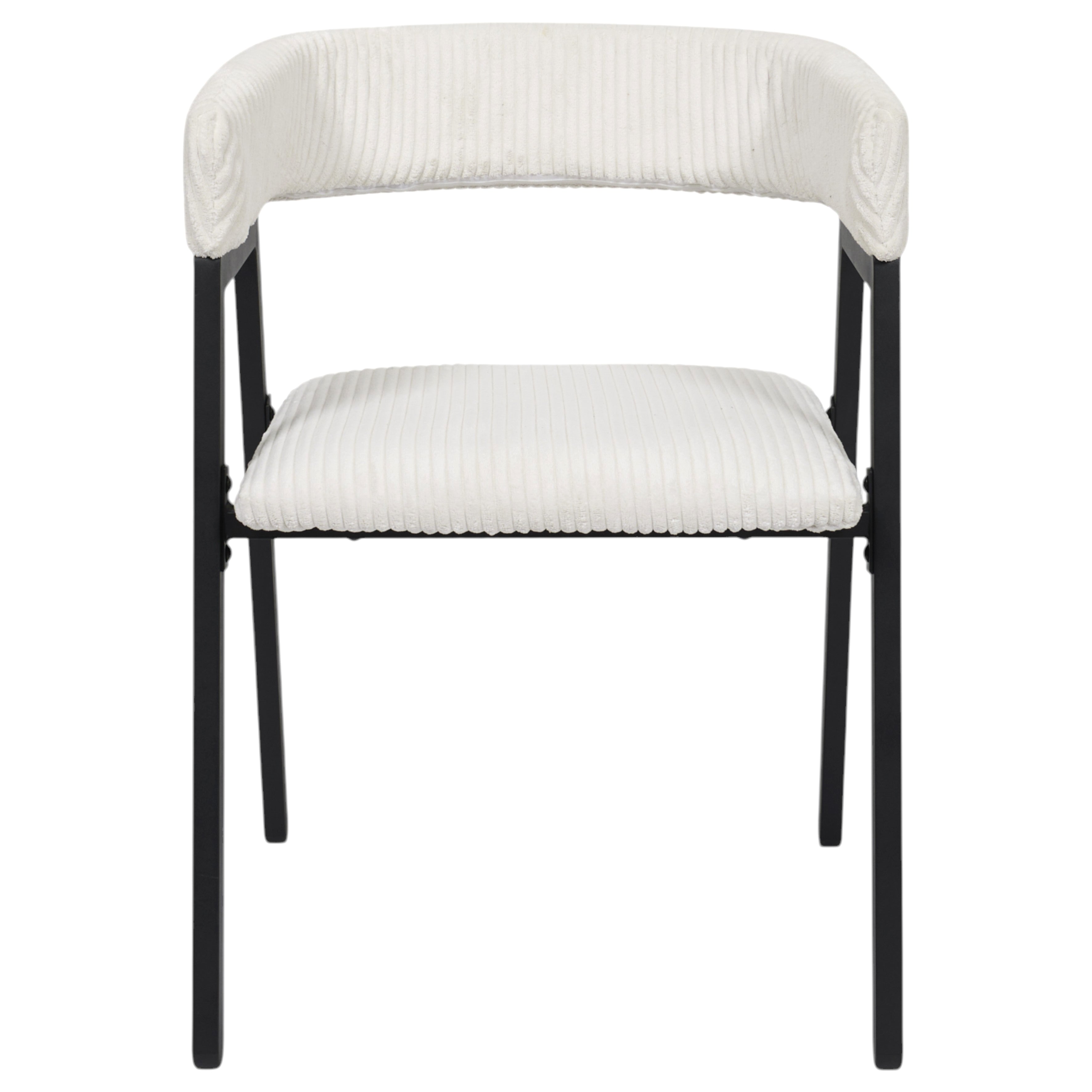 FAUTEUIL DESIGN COTELE SCOTT BEIGE - LOT DE 2