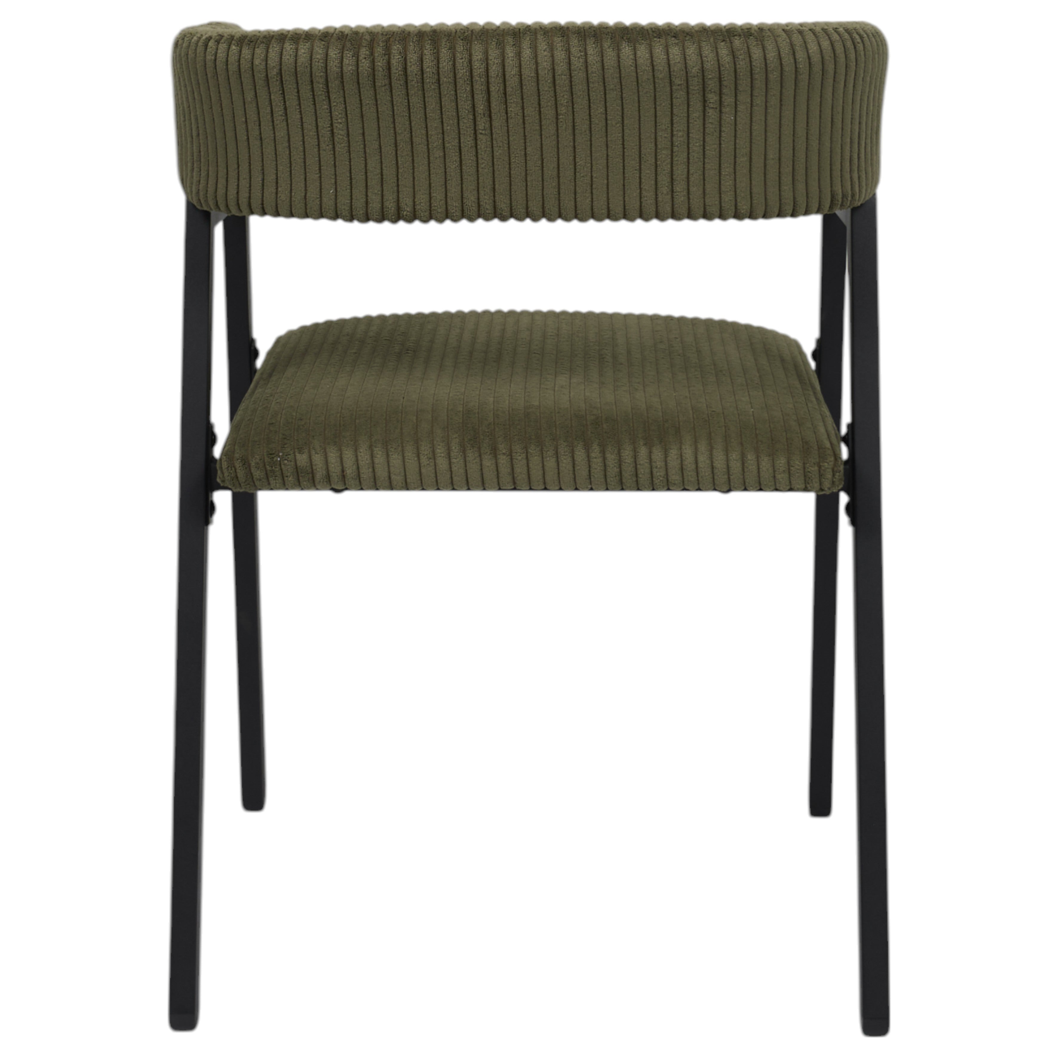 FAUTEUIL DESIGN COTELE SCOTT VERT - LOT DE 2
