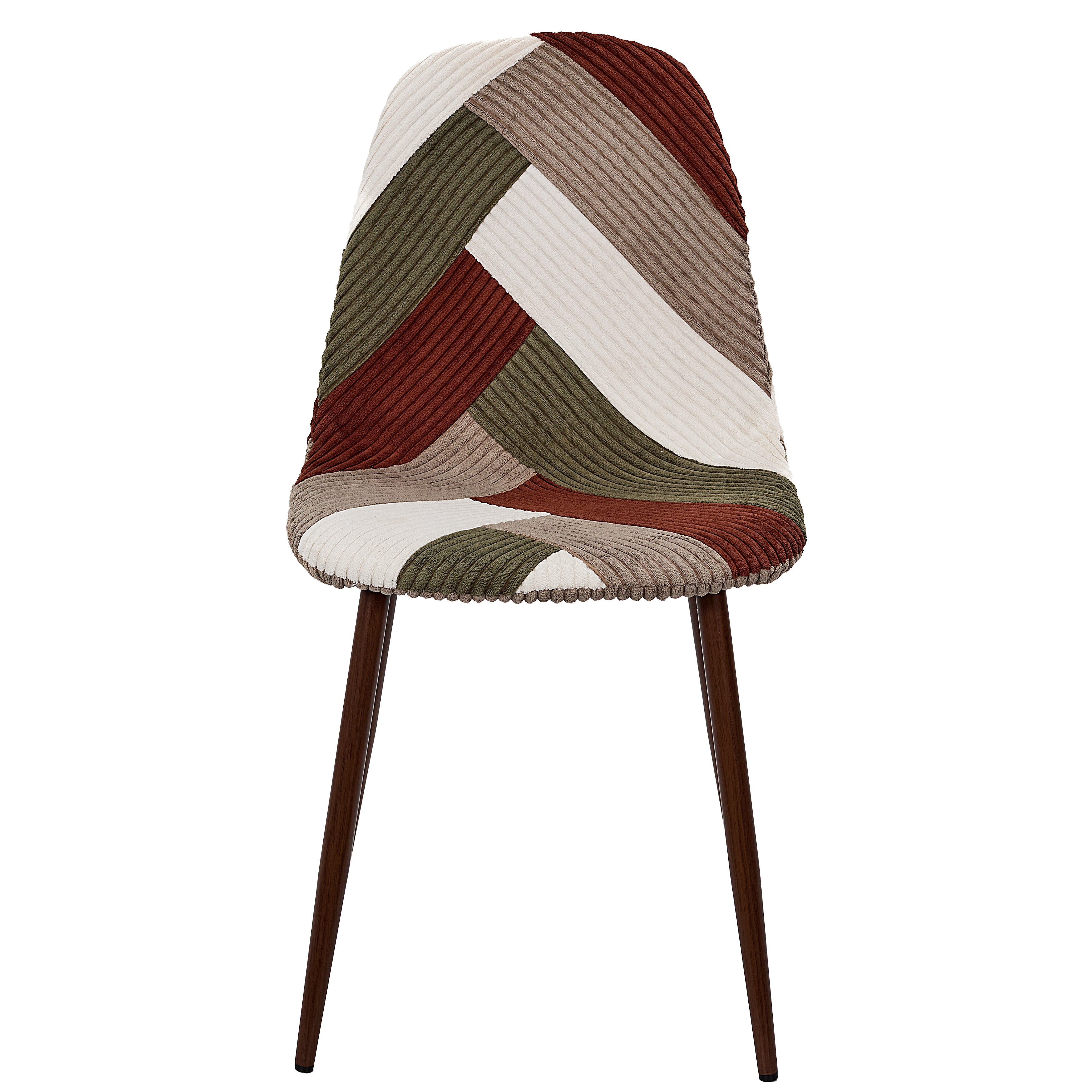 CHAISE PATCHWORK COTELE SCOTT - LOT DE 4