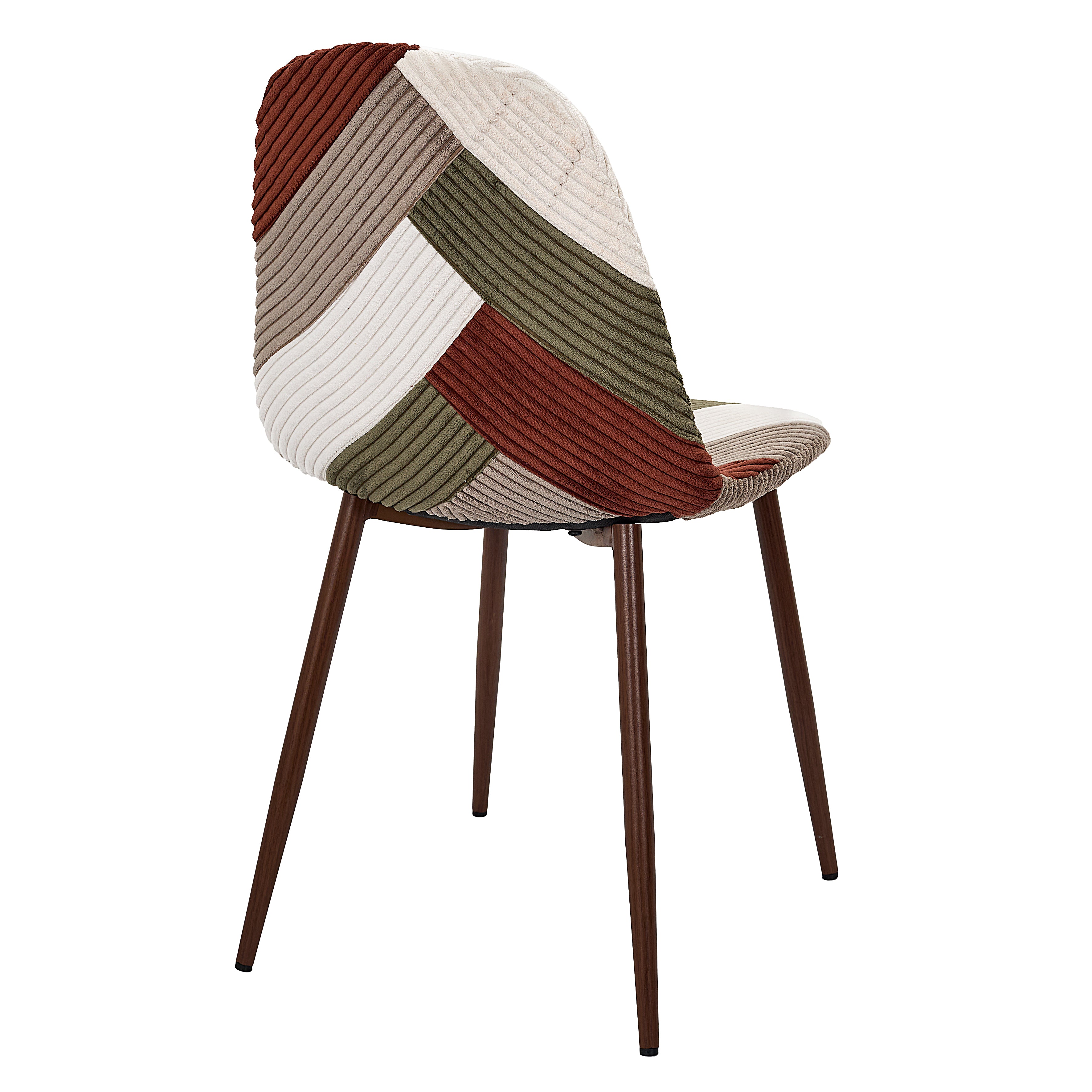CHAISE PATCHWORK COTELE SCOTT - LOT DE 4