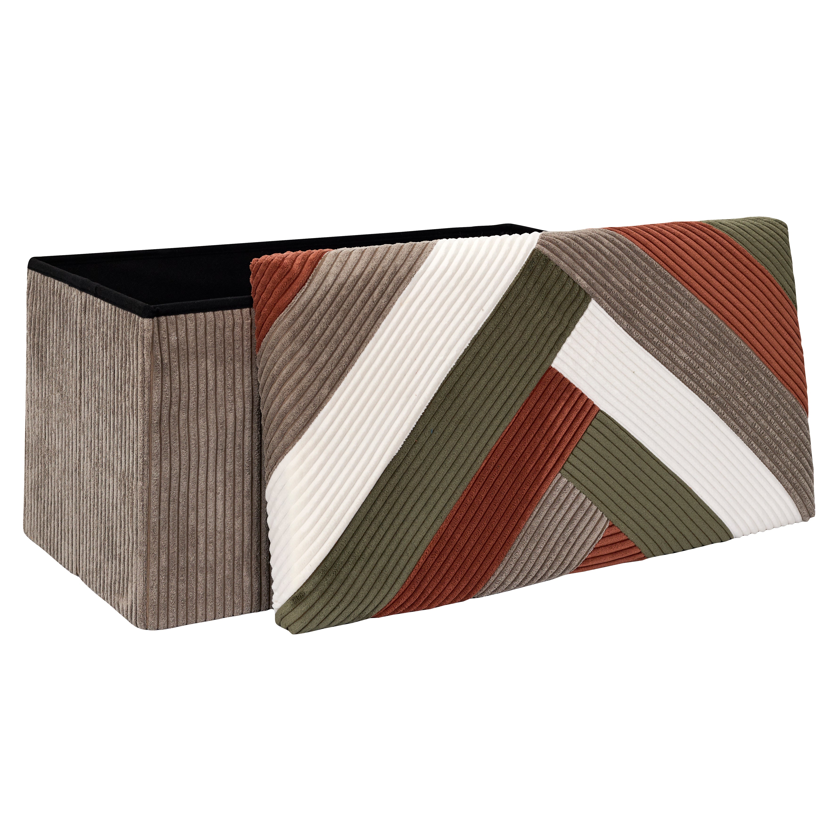 COFFRE BANC PLIABLE PATCHWORK COTELE SCOTT