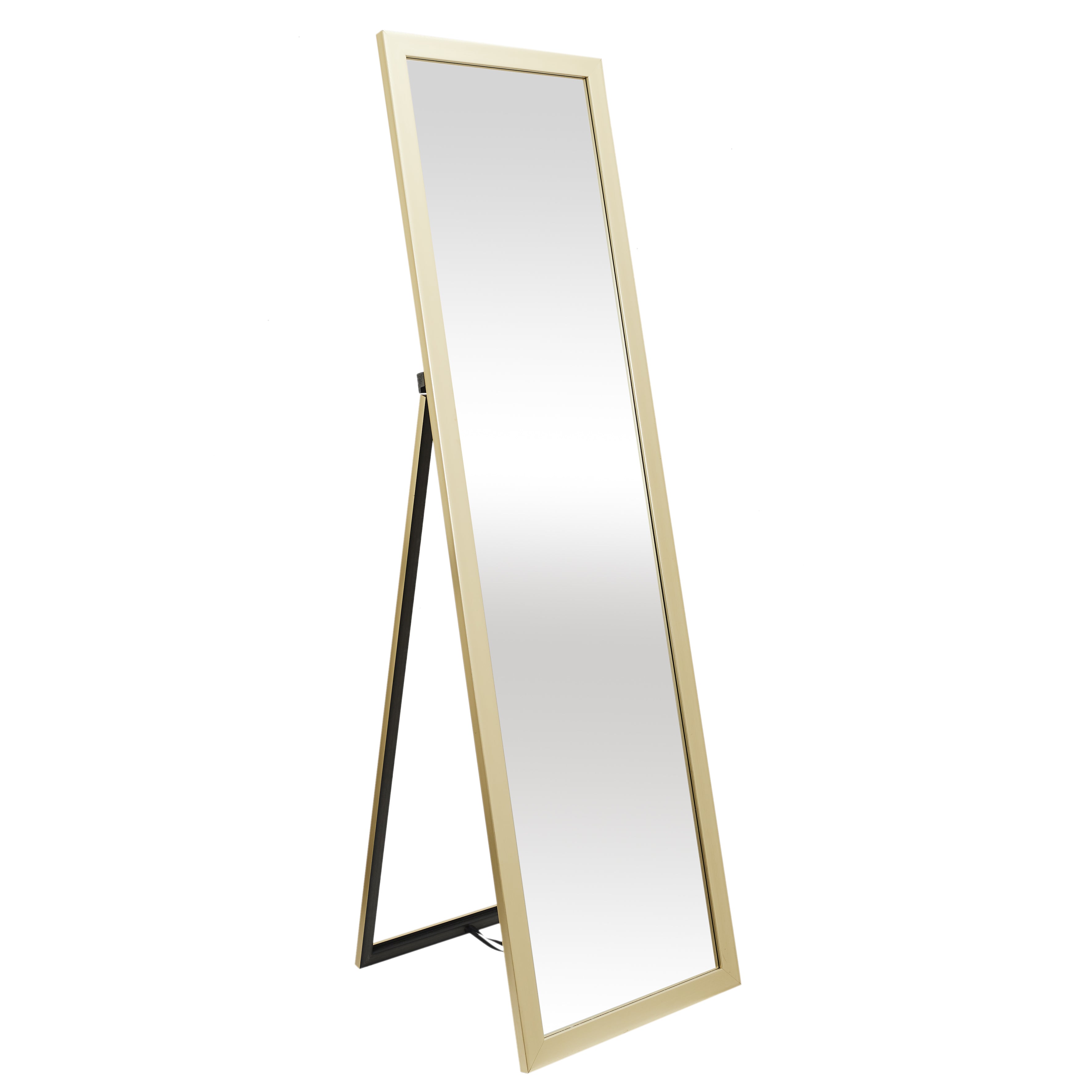 MIROIR SUR PIED DORE 122CM