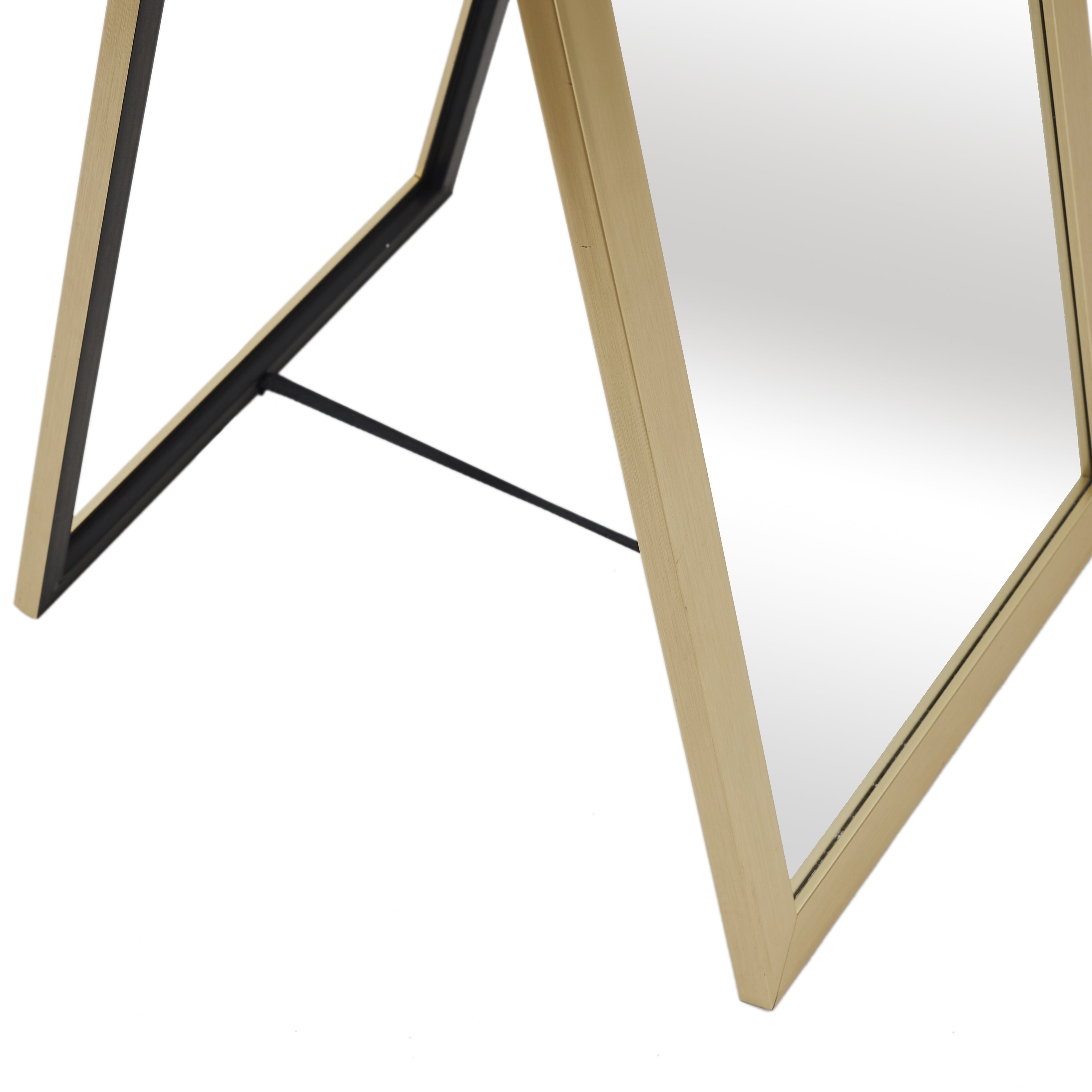 MIROIR SUR PIED DORE 122CM