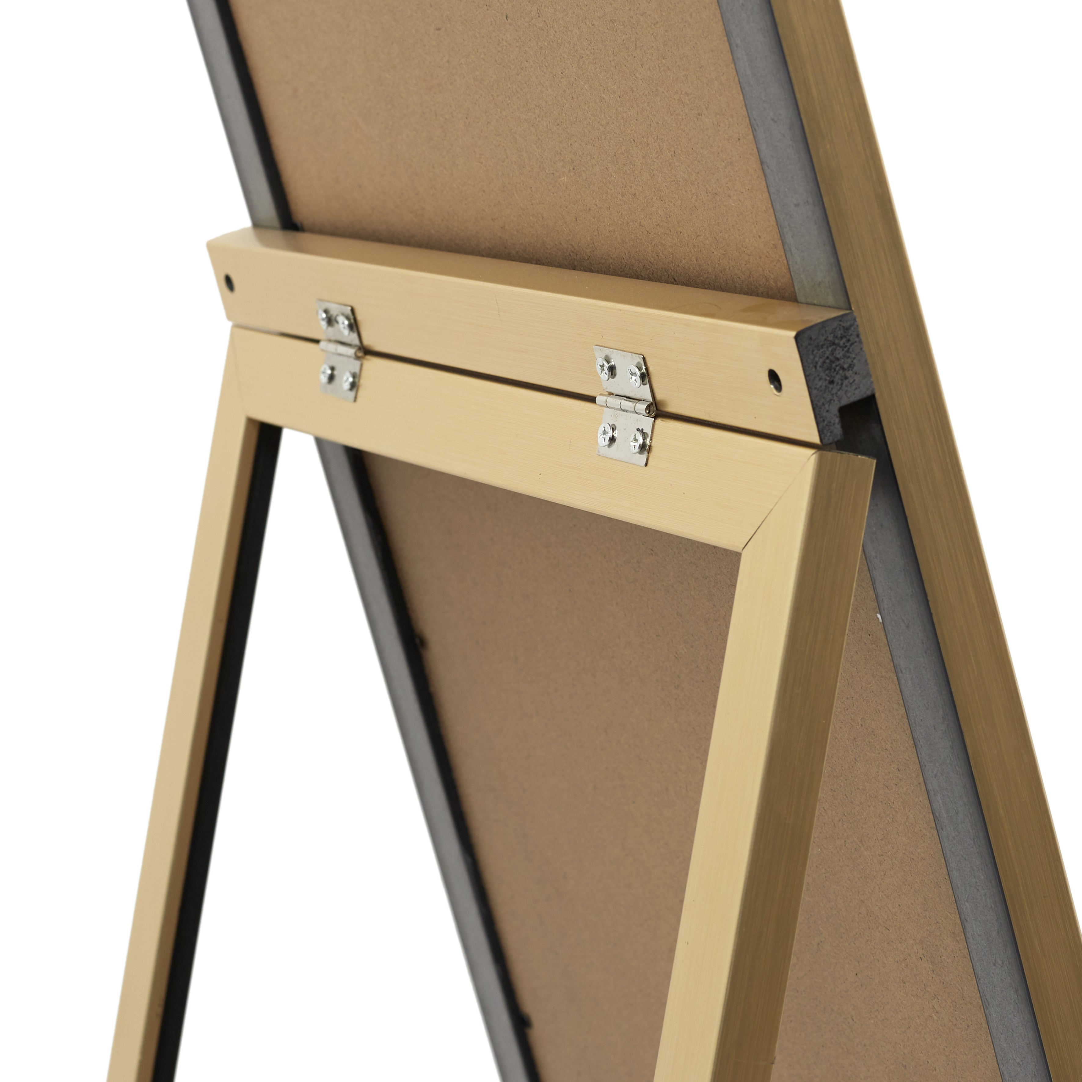 MIROIR SUR PIED DORE 122CM