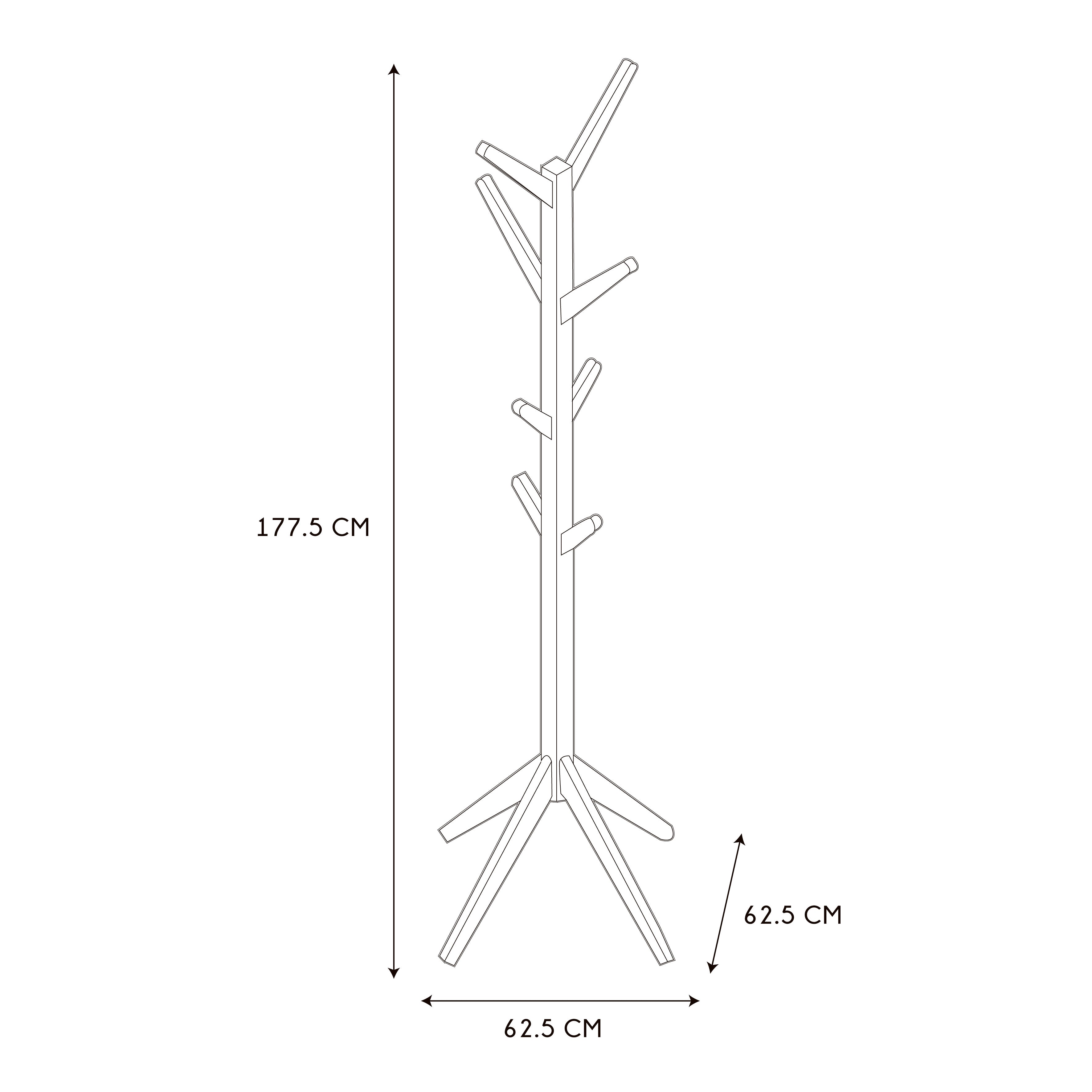 PORTEMANTEAU ARBRE BOIS NATUREL