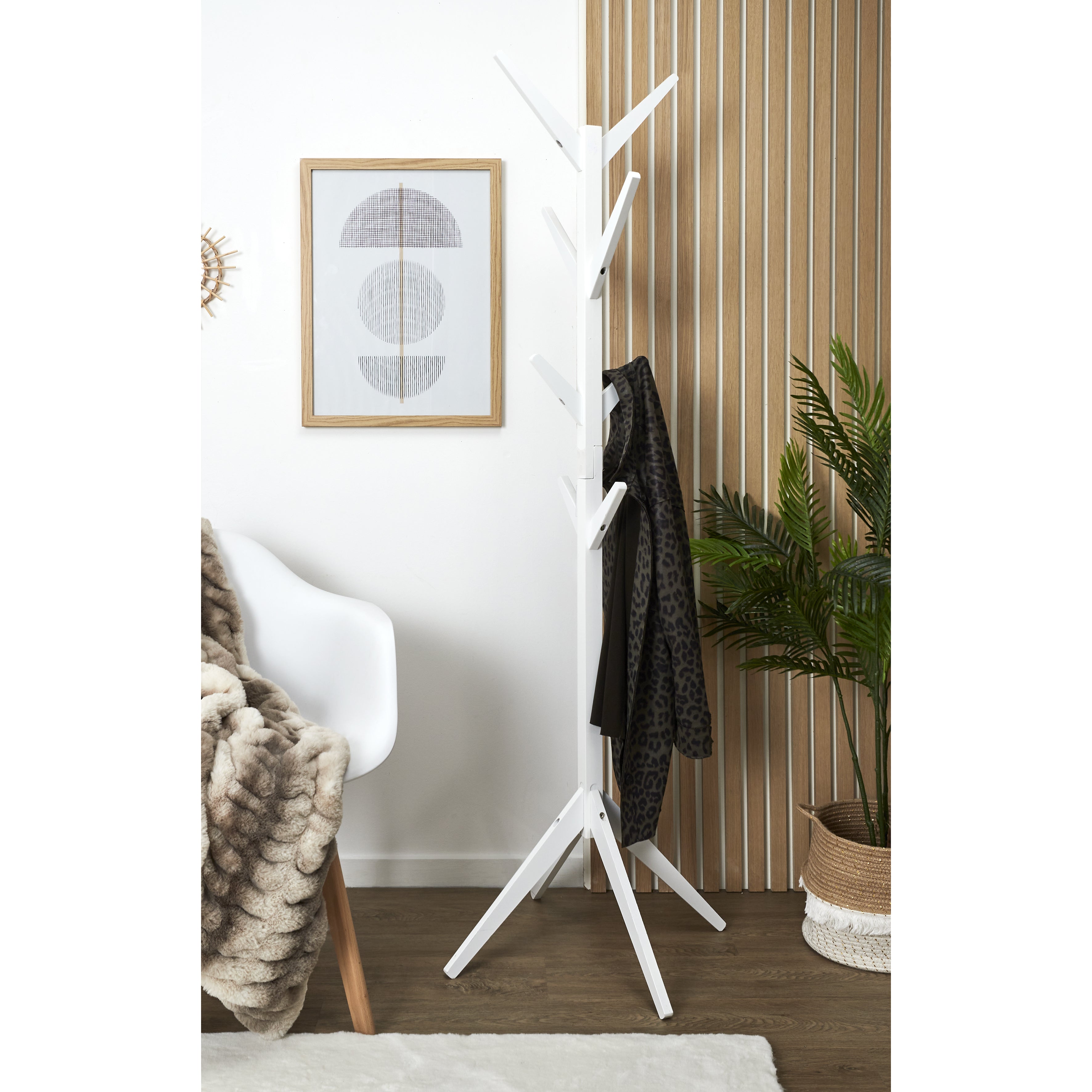 PORTEMANTEAU ARBRE BLANC