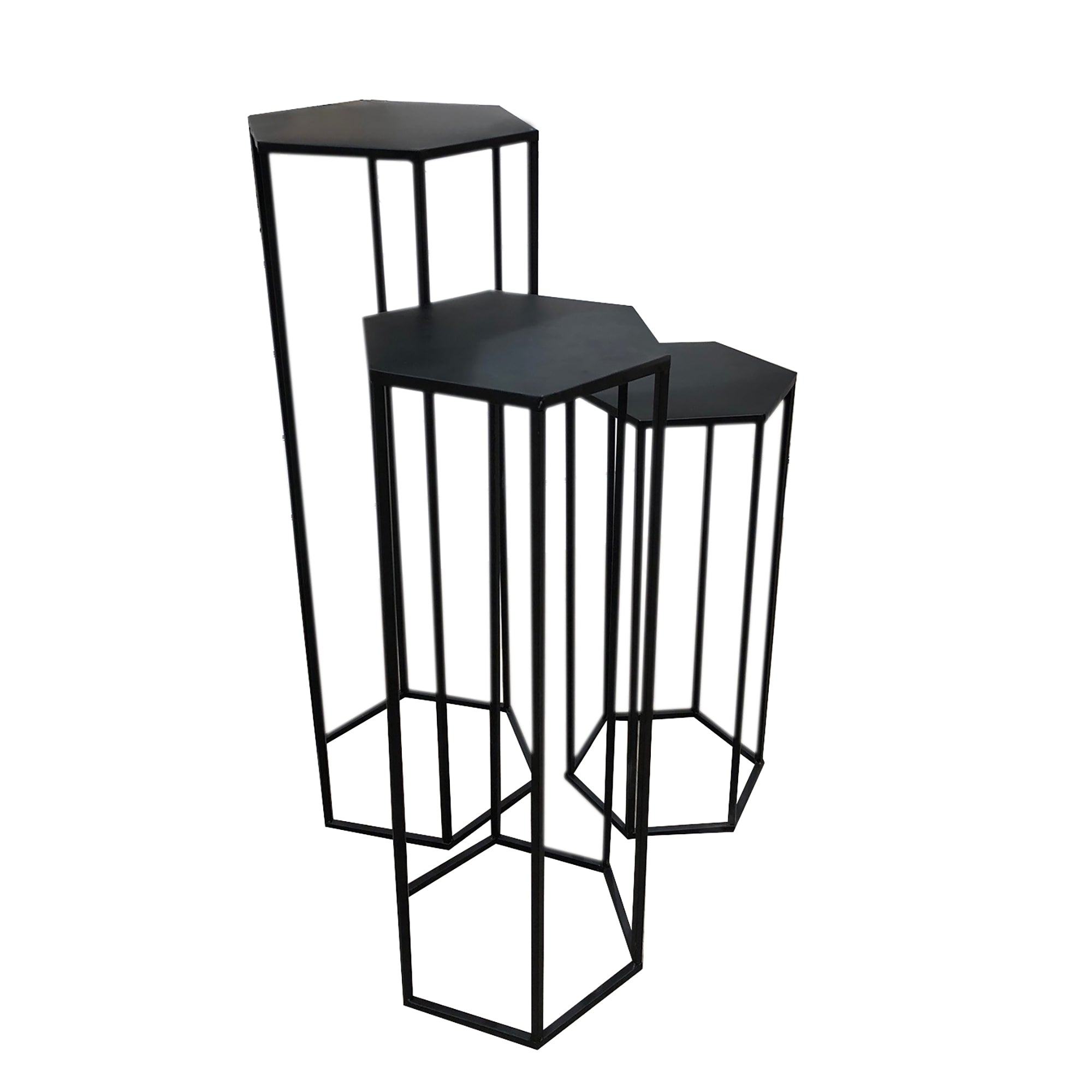 SELLETTE GIGOGNE METAL NOIR X3
