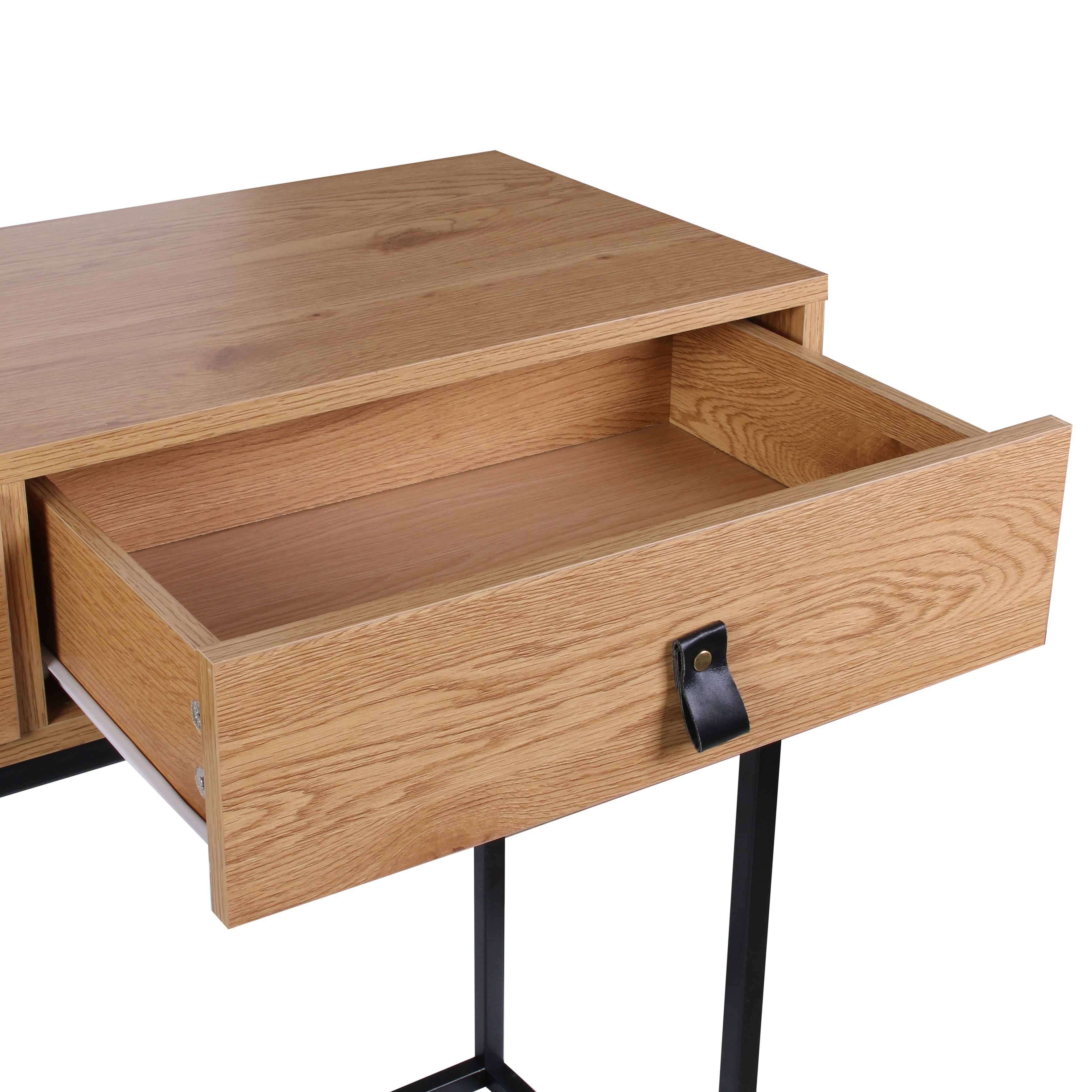 CONSOLE BOIS ET METAL ABBOTT