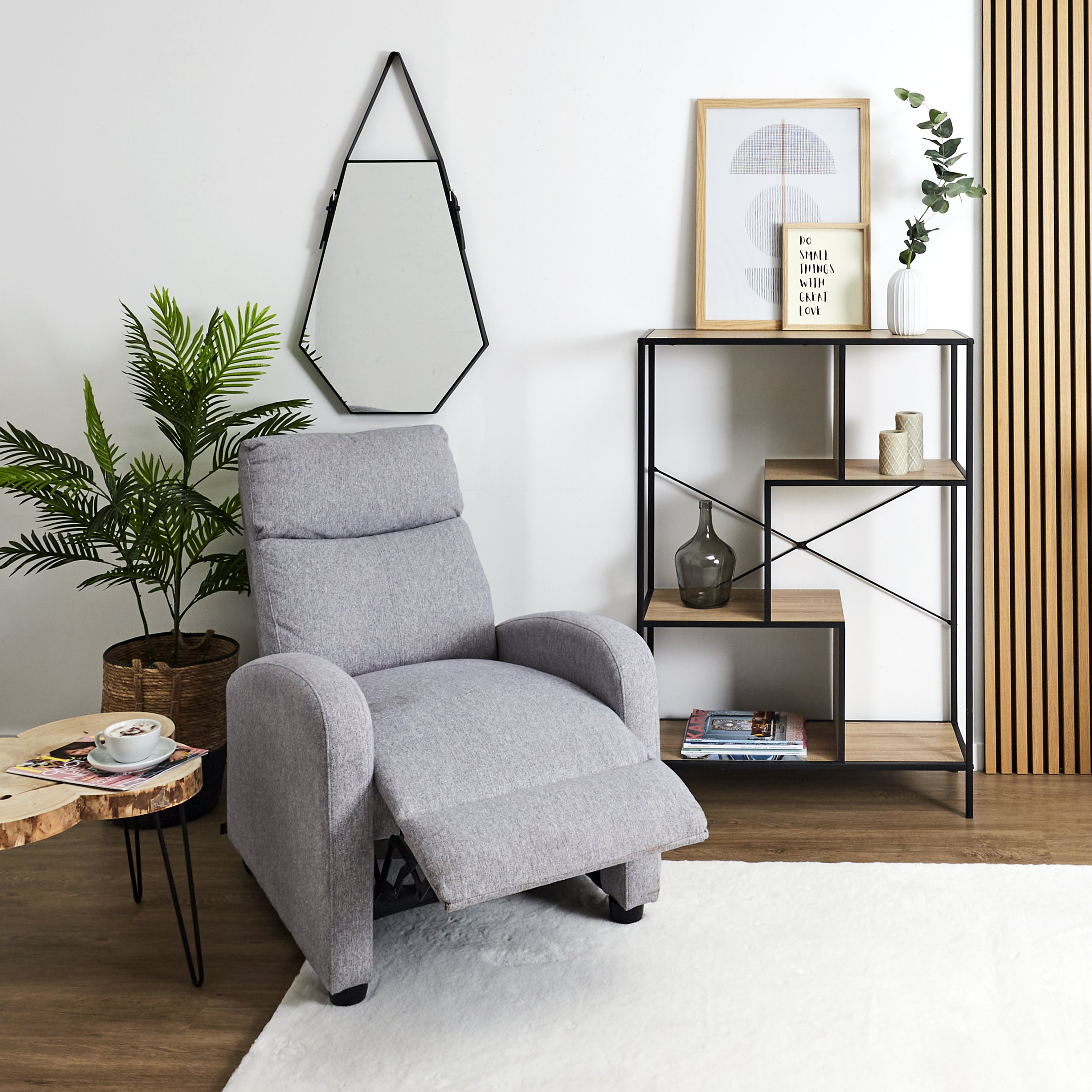 FAUTEUIL DE RELAXATION DREAM GRIS