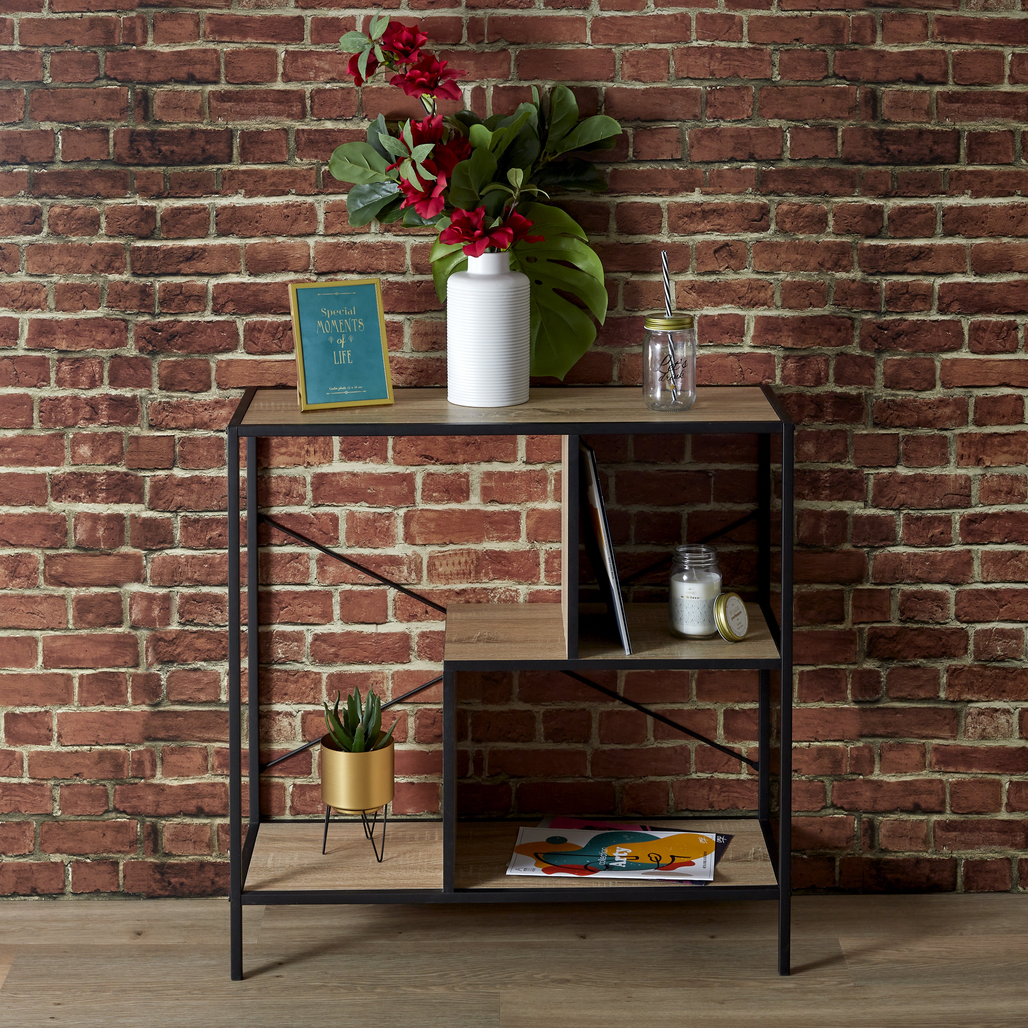 ETAGERE EDISON 80X30X79.5CM